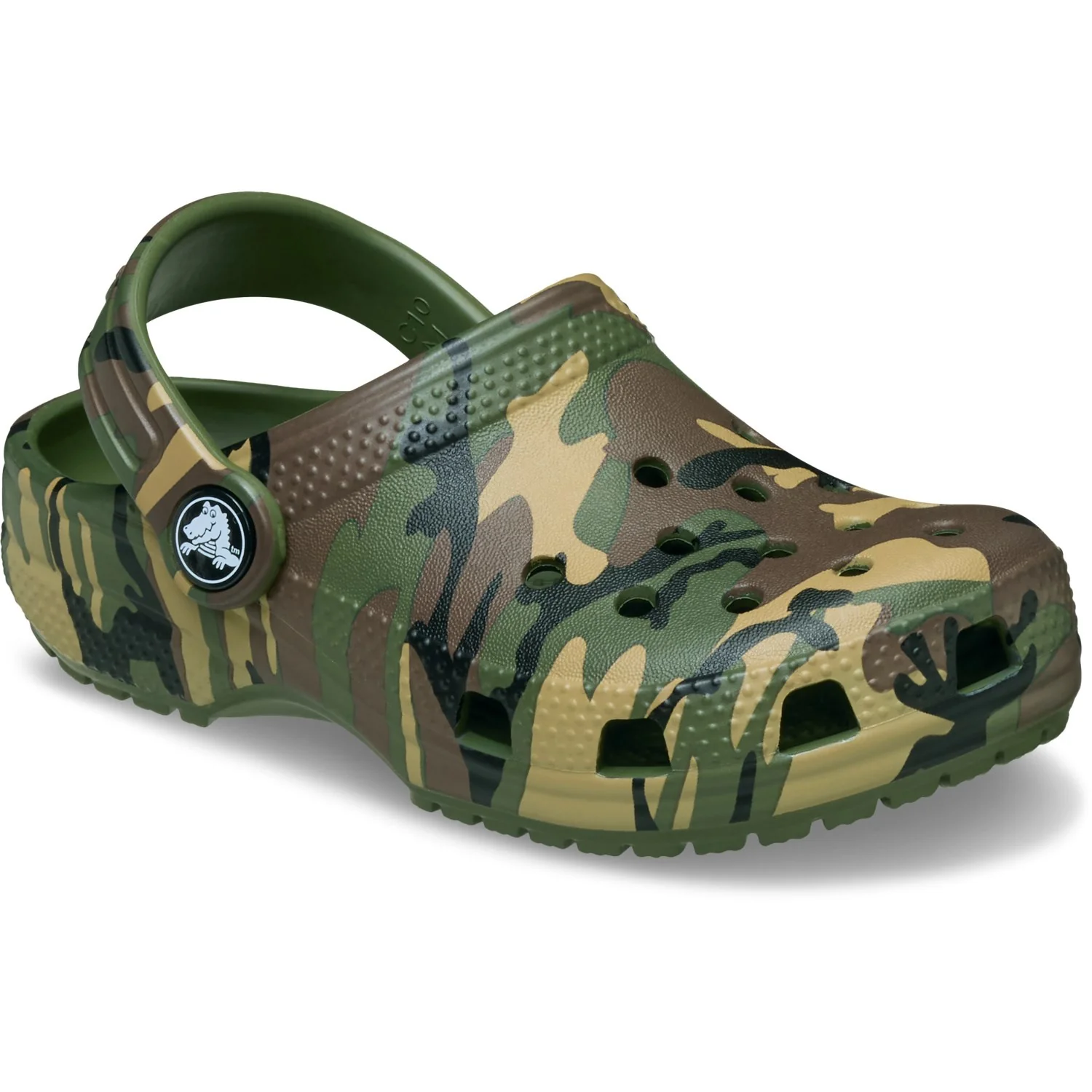 Crocs Army Green/Multi Classic Camouflage Clog - Image 2