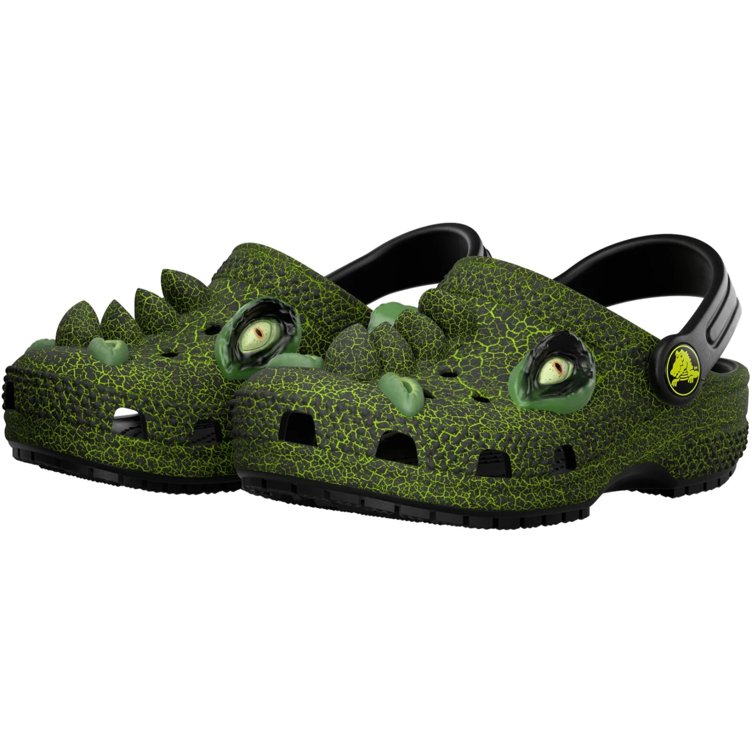 Crocs Black Classic IAM Scary Dino Clog - Image 8
