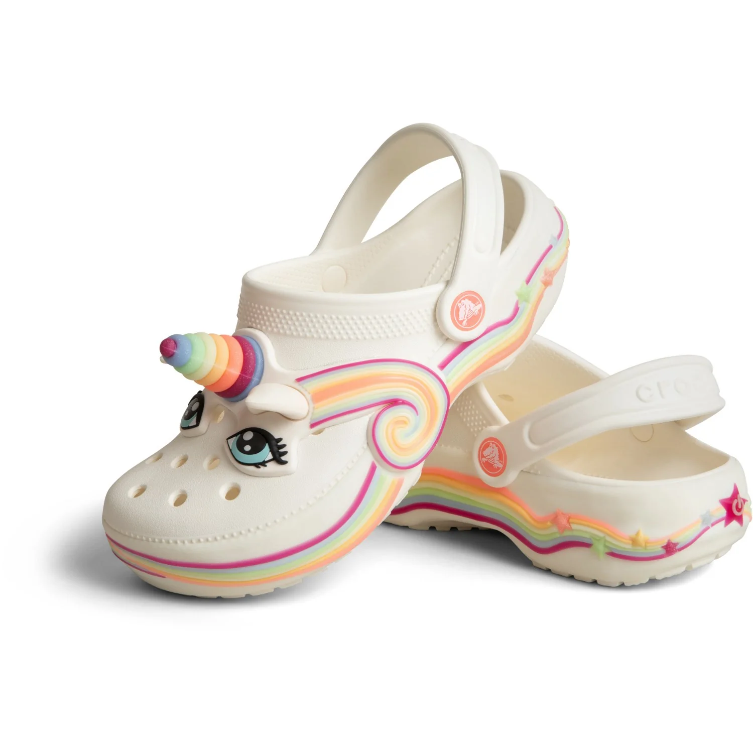 Crocs Chalk Classic IAM Unicorn Lights CgT Chk - Image 12