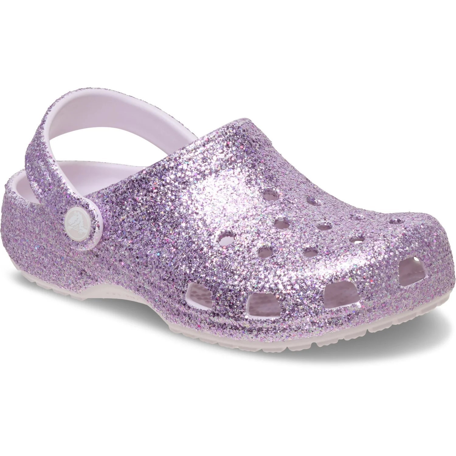 Crocs Grape Ice Classic Chunky Glitter Clog K Gric - Image 2