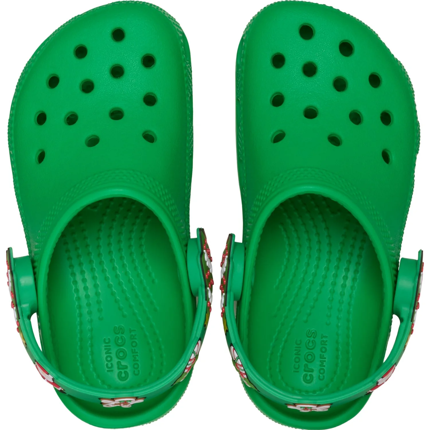 Crocs Grass Green Classic Holiday Icons Lights - Image 6