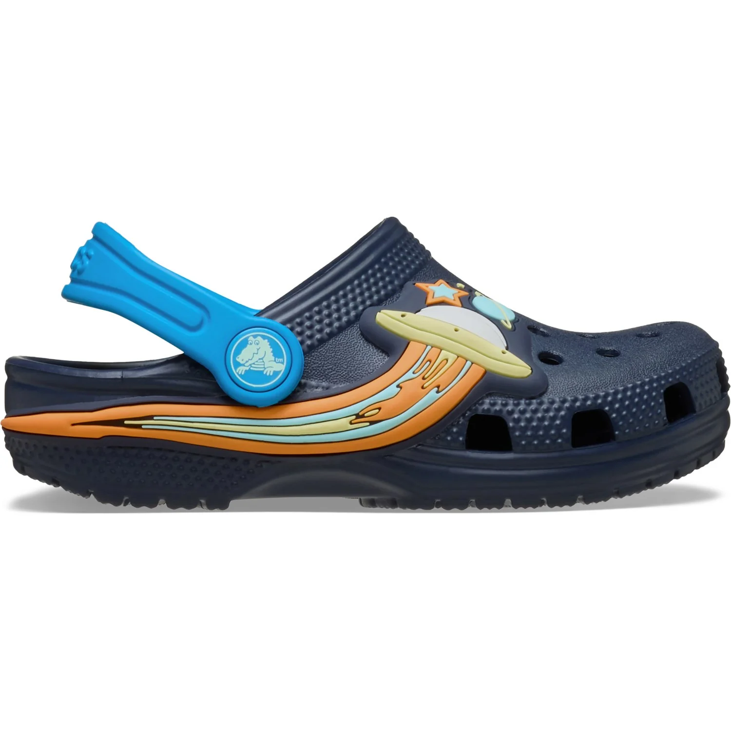 Crocs Navy Classic UFO Lights Clog - Image 3