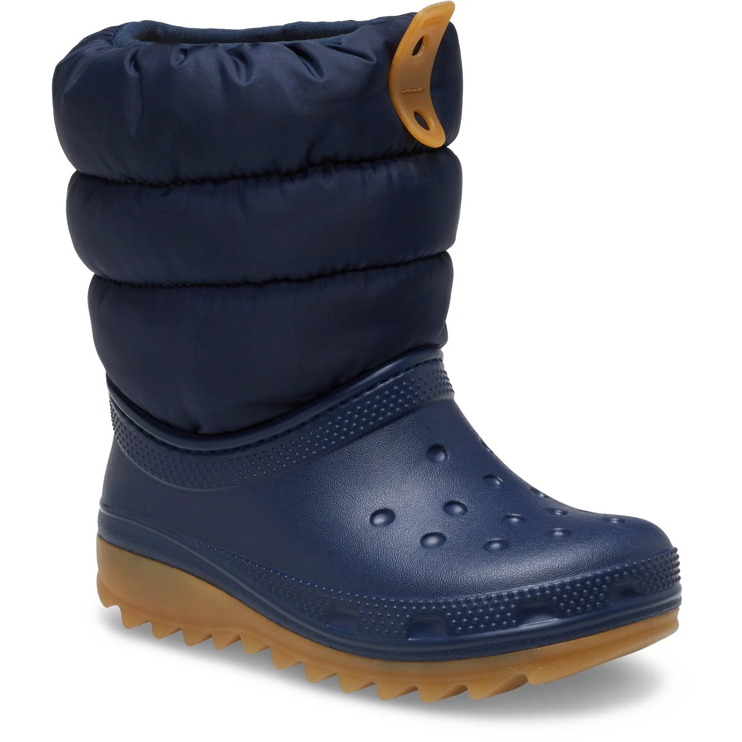 Crocs Navy/Gum Classic Neo Puff Boot - Image 2