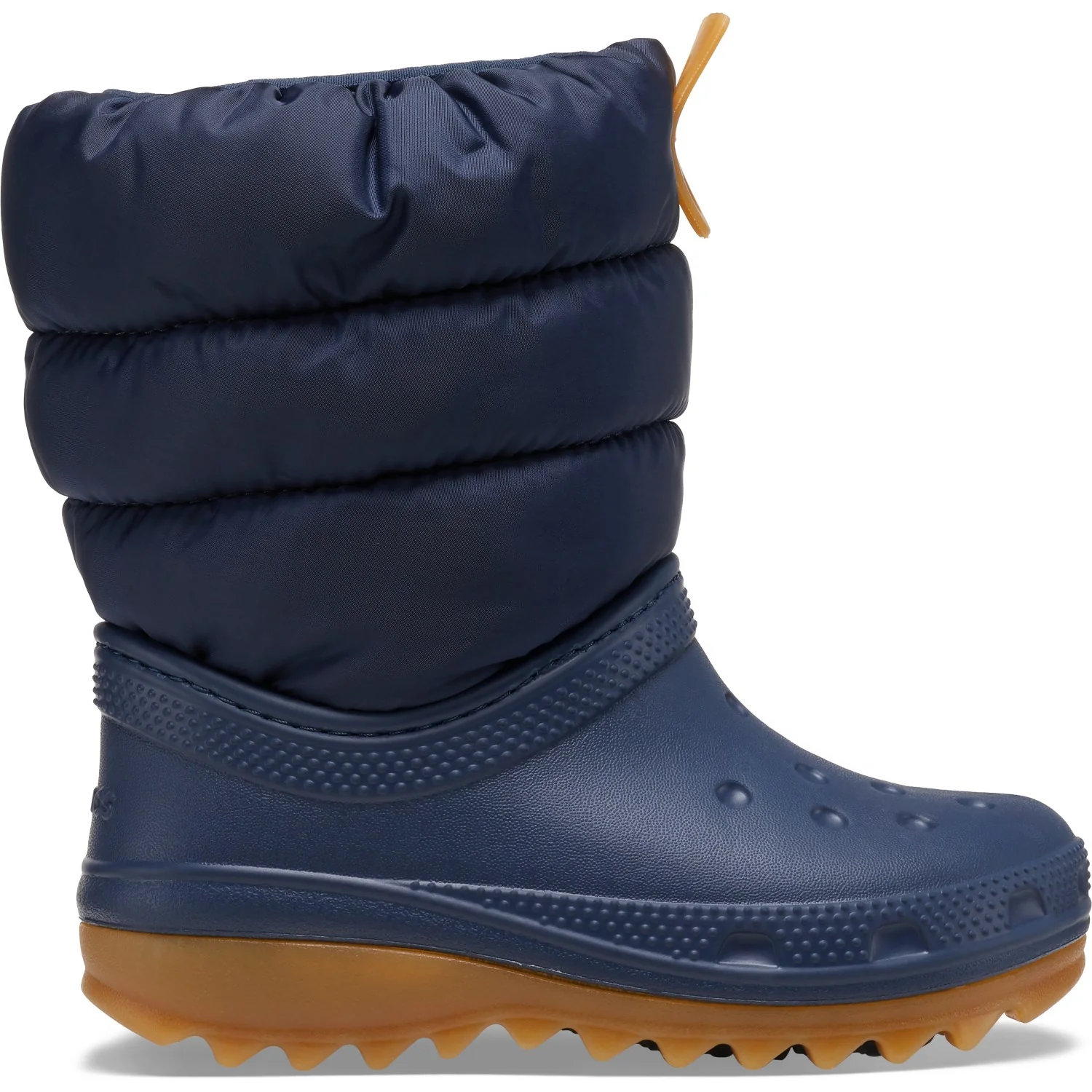 Crocs Navy/Gum Classic Neo Puff Boot - Image 3