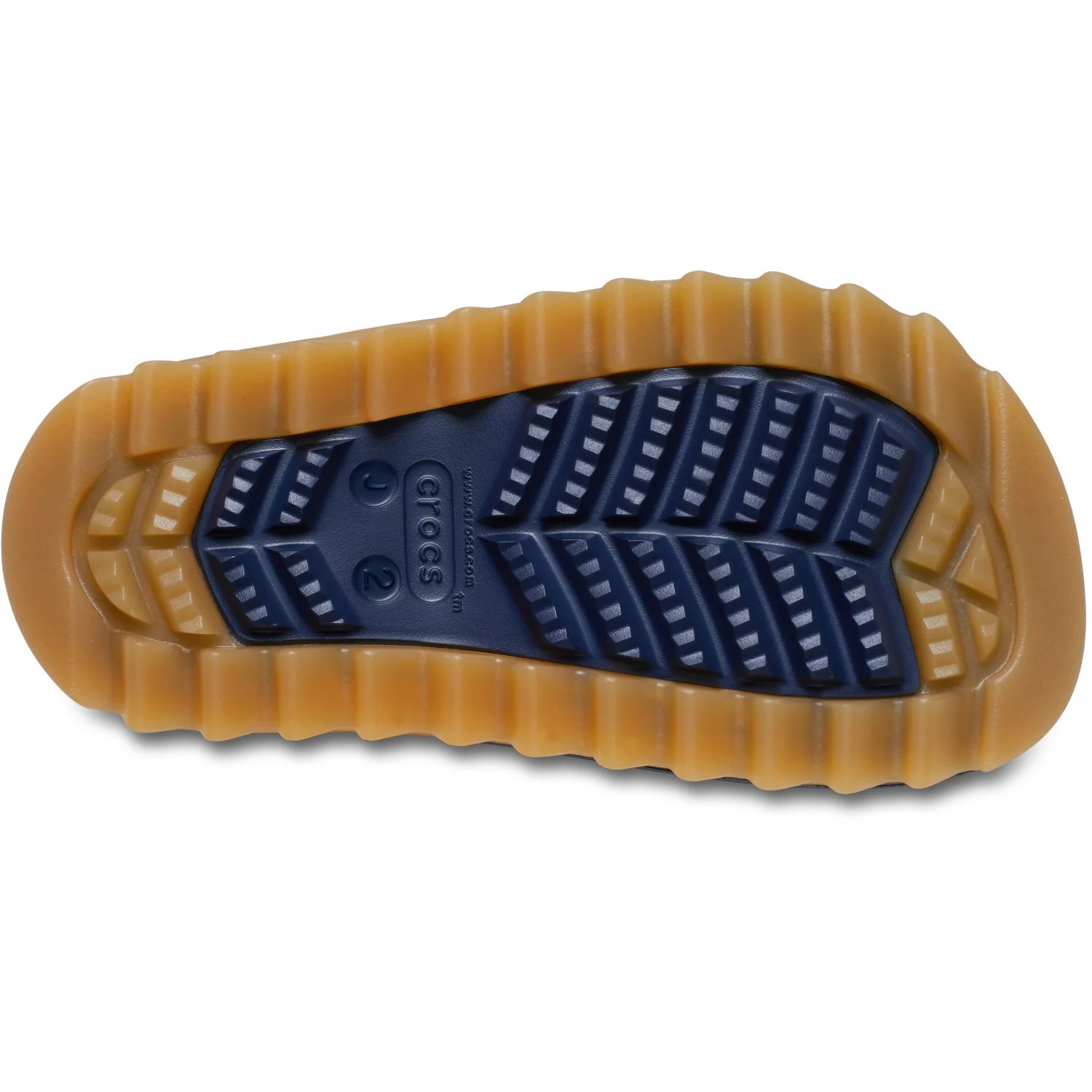 Crocs Navy/Gum Classic Neo Puff Boot - Image 8