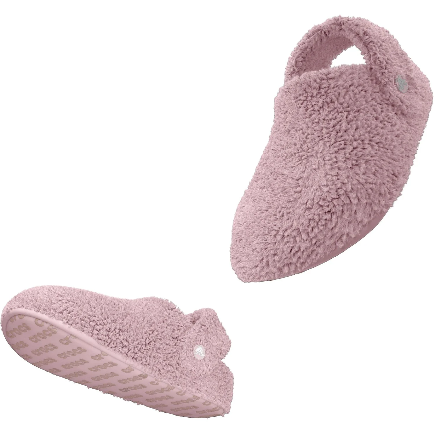 Crocs Pink Milk Classic Cozzzy Slipper - Image 10