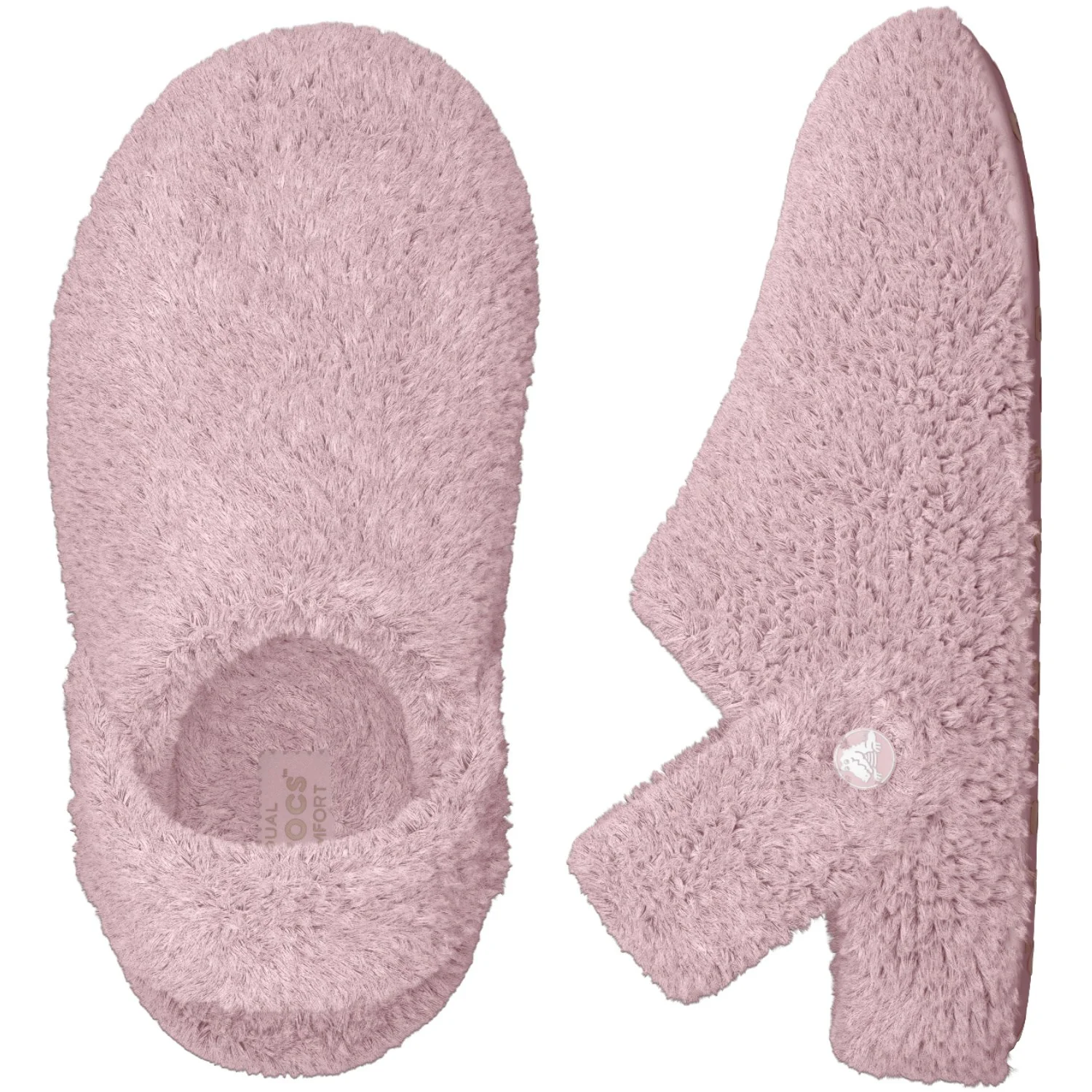 Crocs Pink Milk Classic Cozzzy Slipper - Image 12