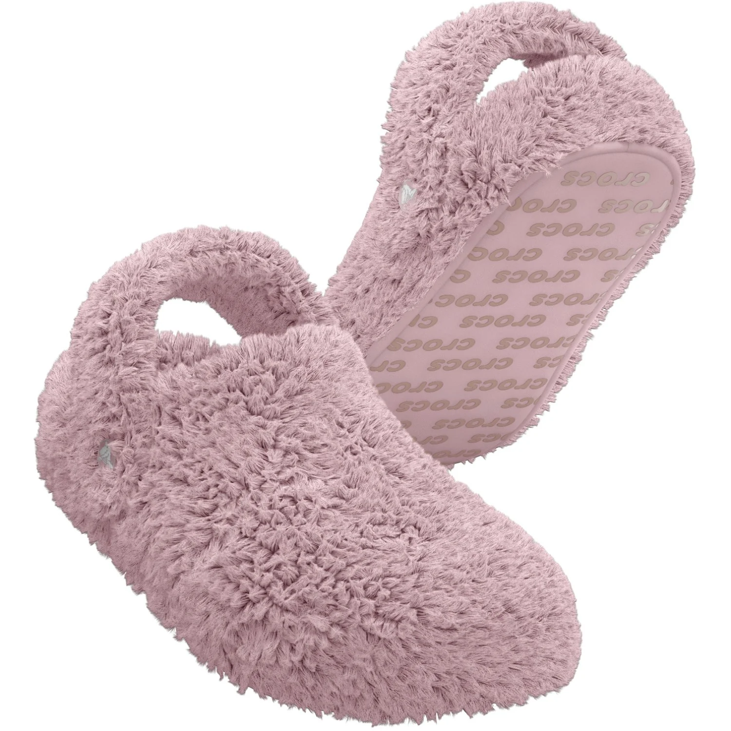 Crocs Pink Milk Classic Cozzzy Slipper - Image 5