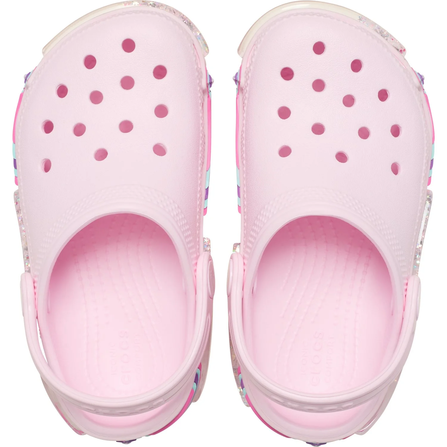 Crocs Pink Milk Classic Star Sprinkel Shaker Clog - Image 6