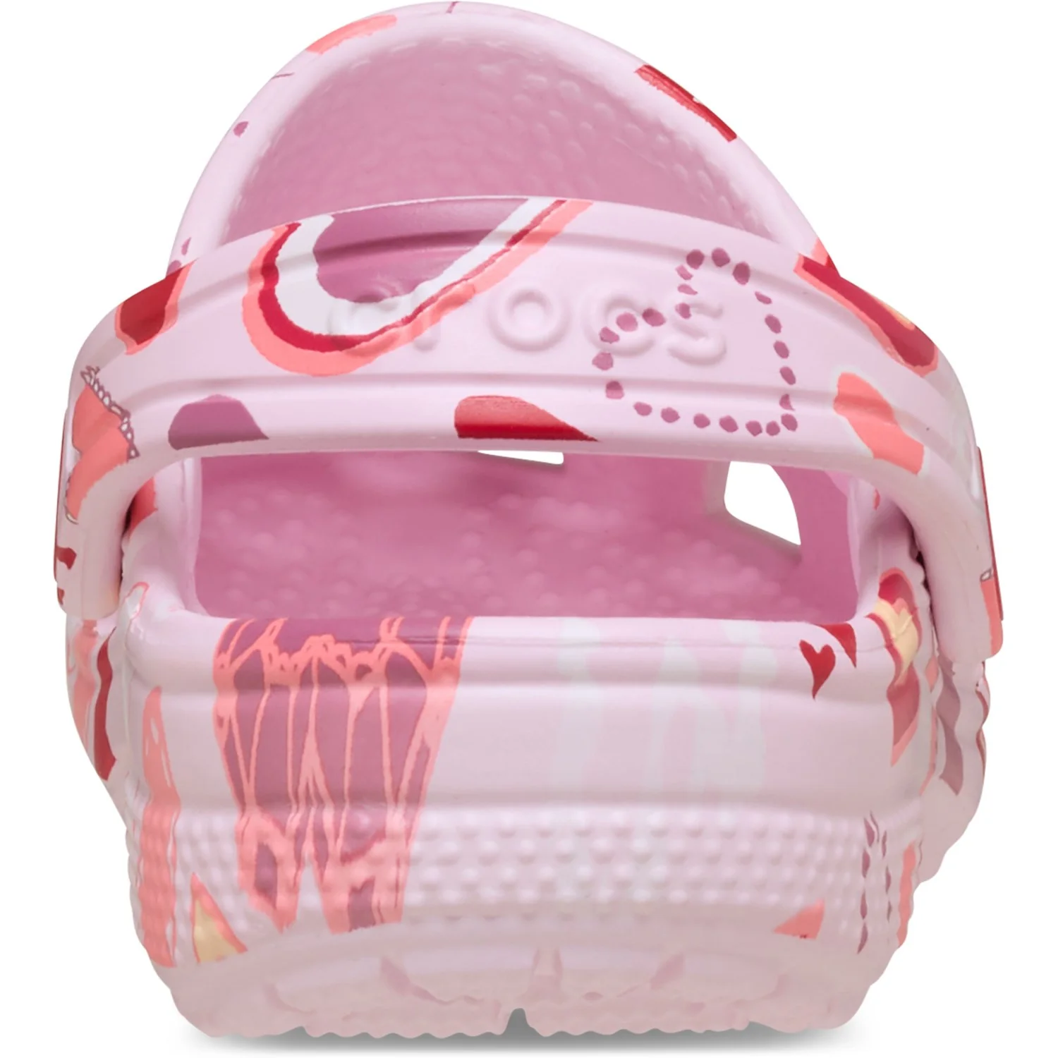 Crocs Pink Milk/Hearts Classic VDay Clog T PkMk/Hts - Image 6
