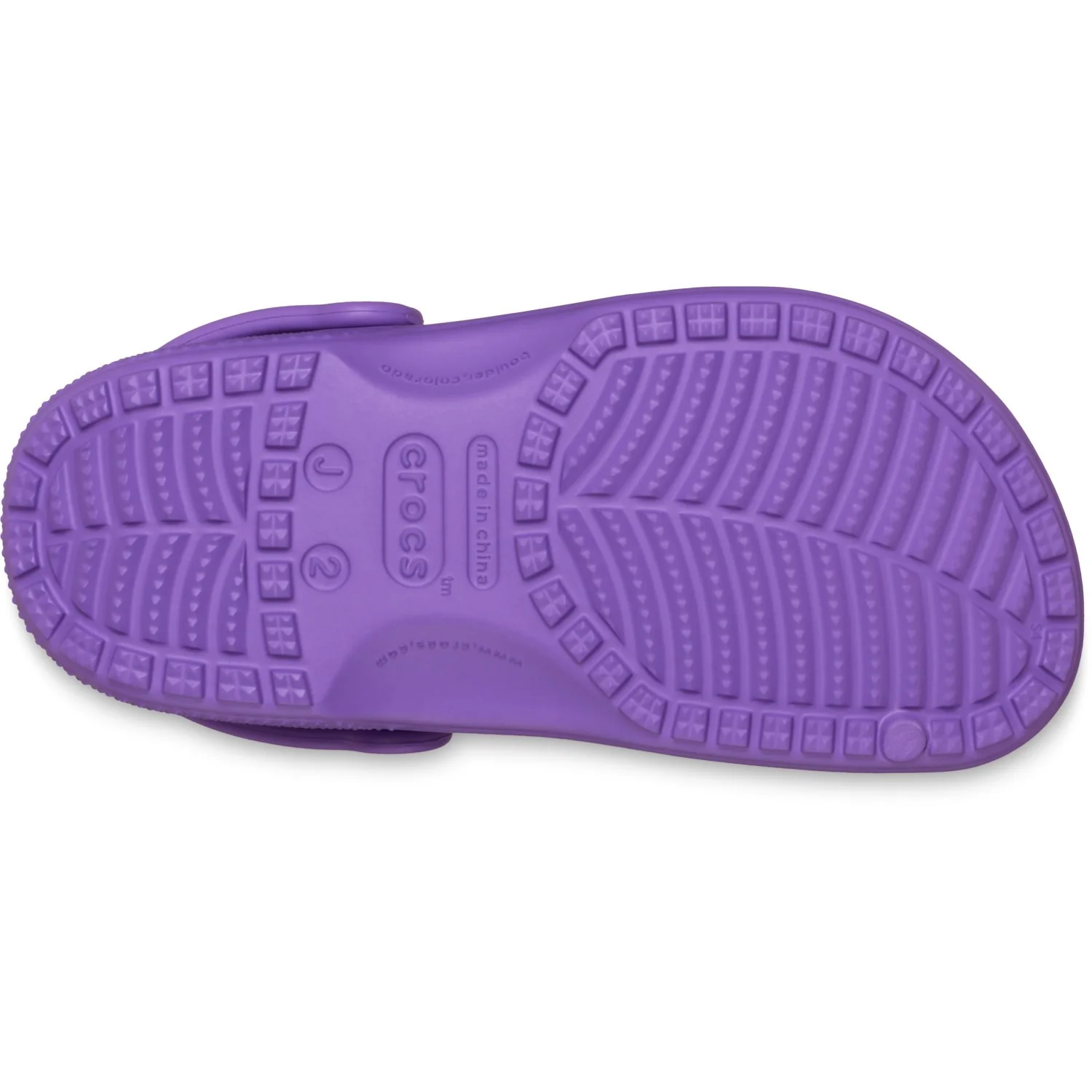 Crocs Purple Classic Clog K Ppl - Image 7