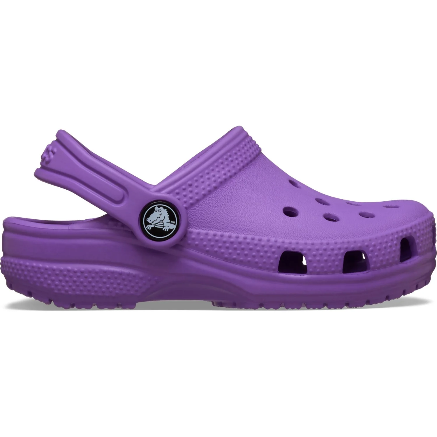 Crocs Purple Classic Clog T Ppl - Image 3