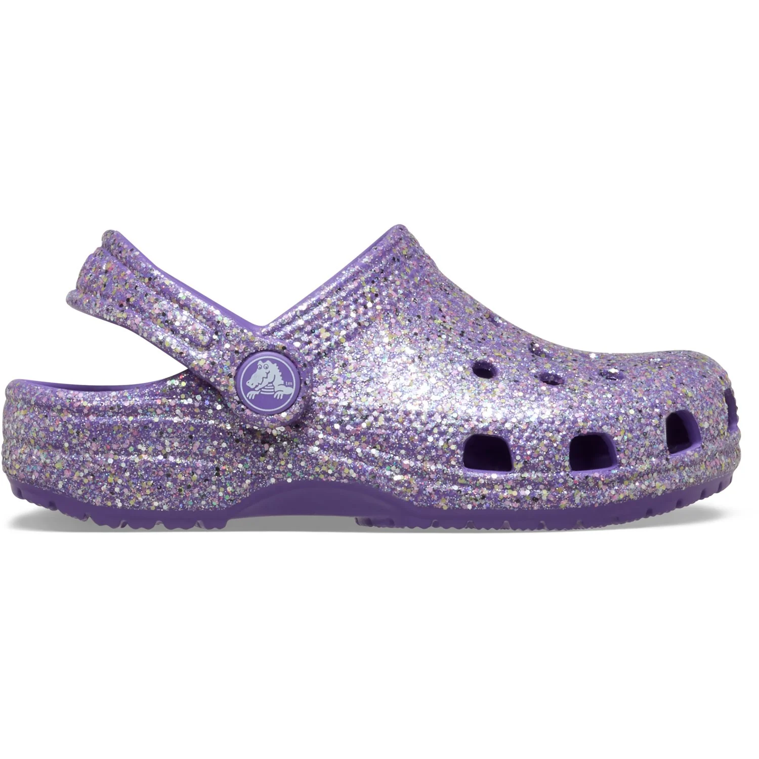 Crocs Purple Classic Fantasy Glitter Clog T Ppl - Image 2