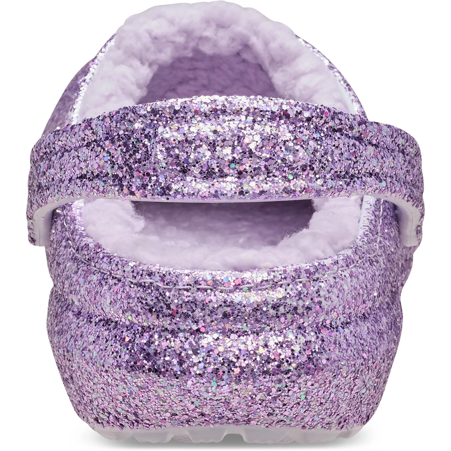 Crocs Purple Moon Classic Lined Chunky Glitter - Image 5