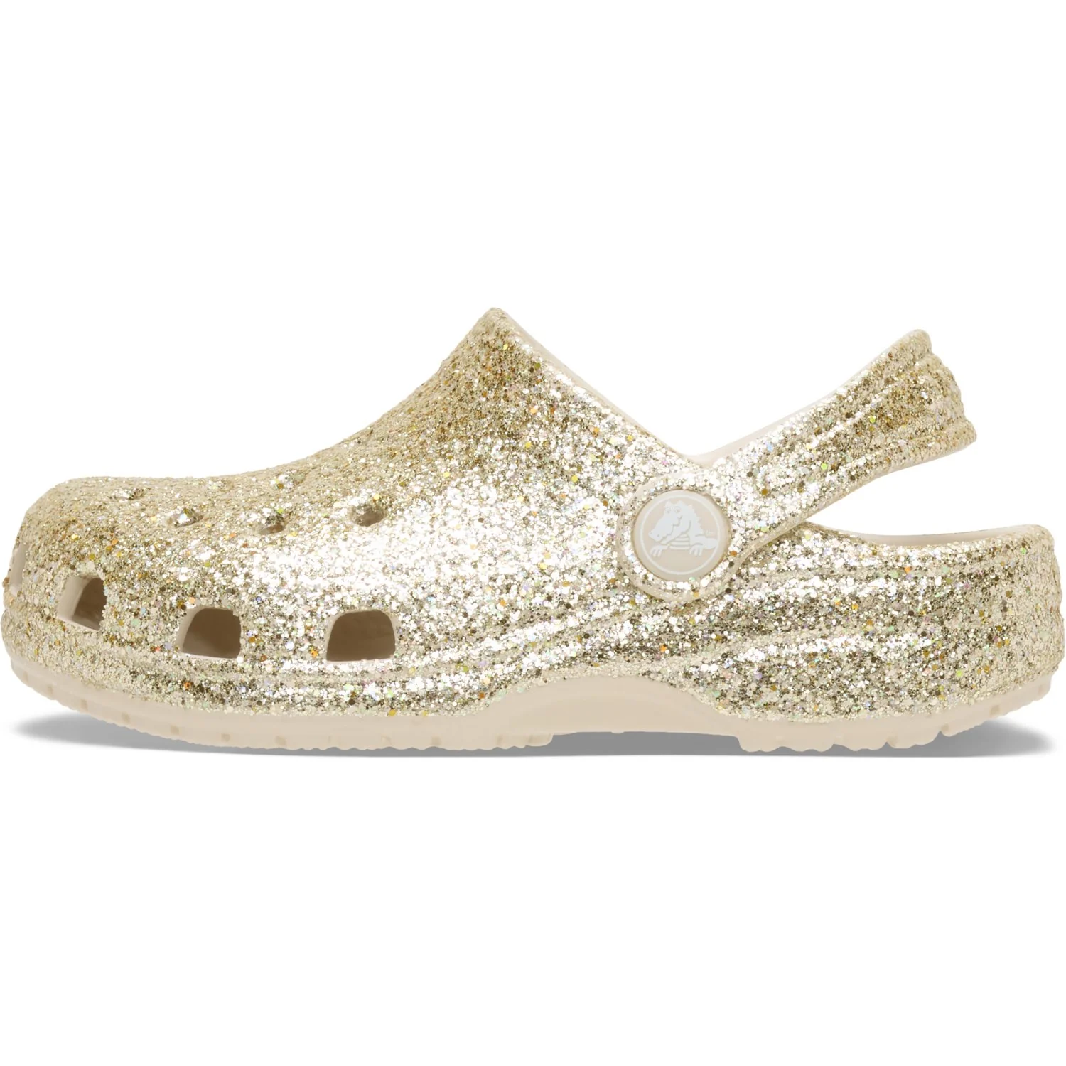 Crocs Sandstone Classic Chunky Glitter Clog T Sdt - Image 3