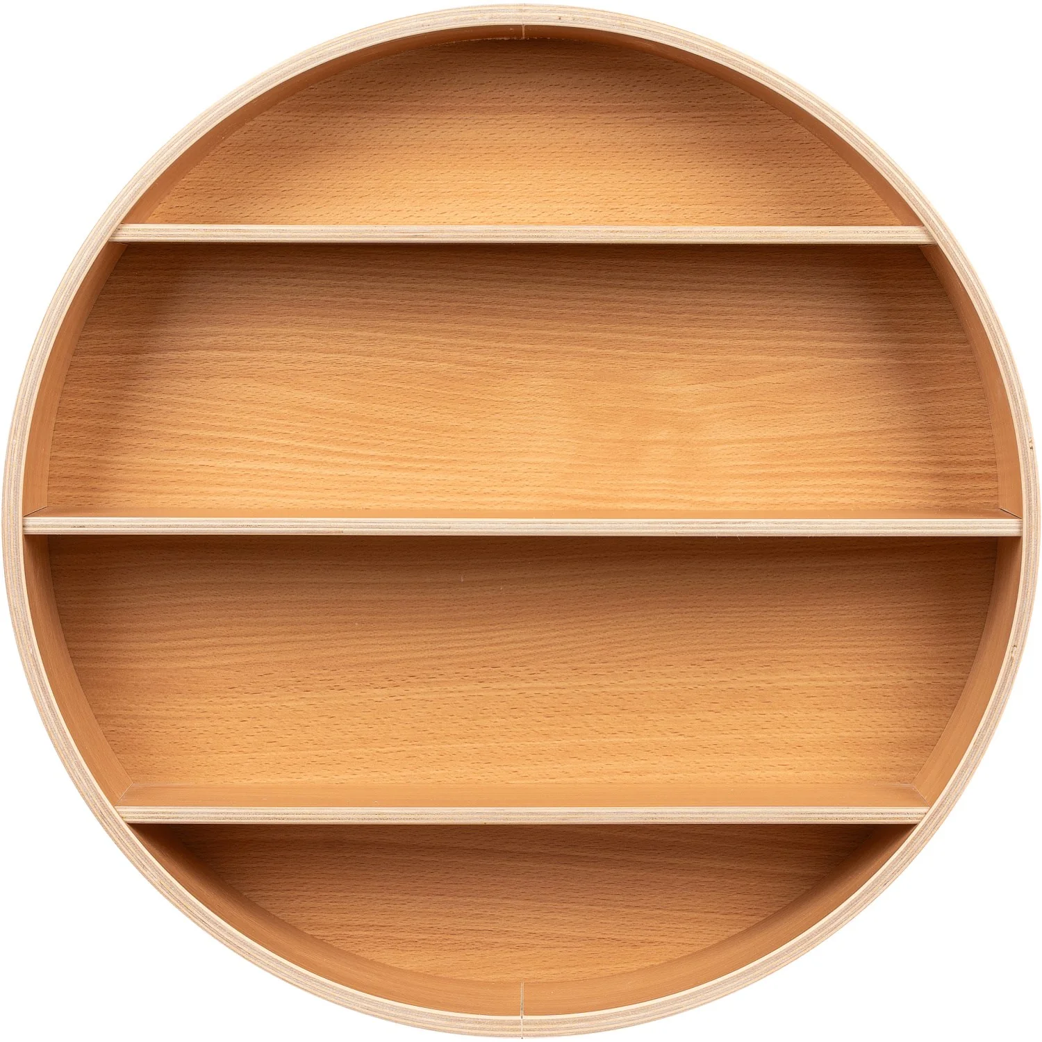 Curve Lab Beech Round Shelf