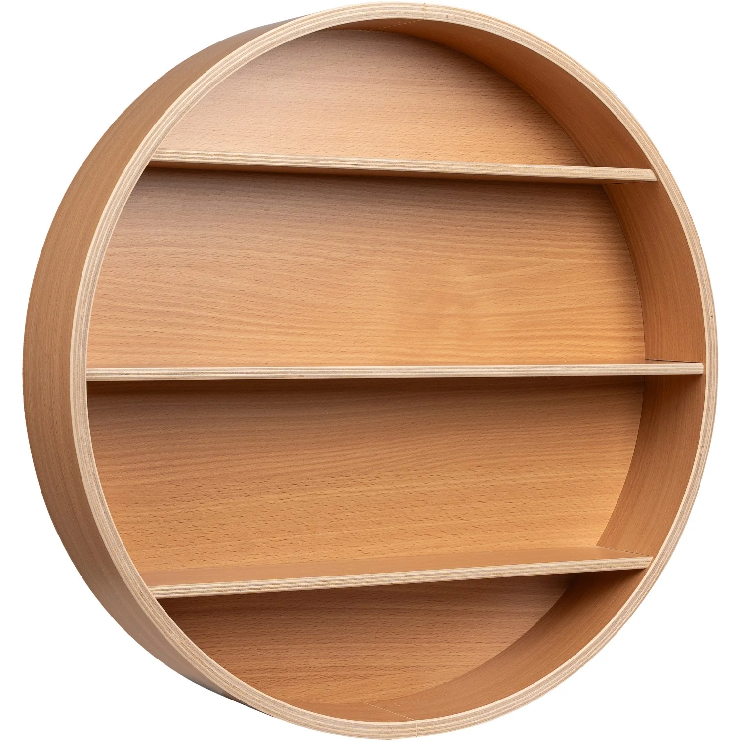 Curve Lab Beech Round Shelf - Image 4