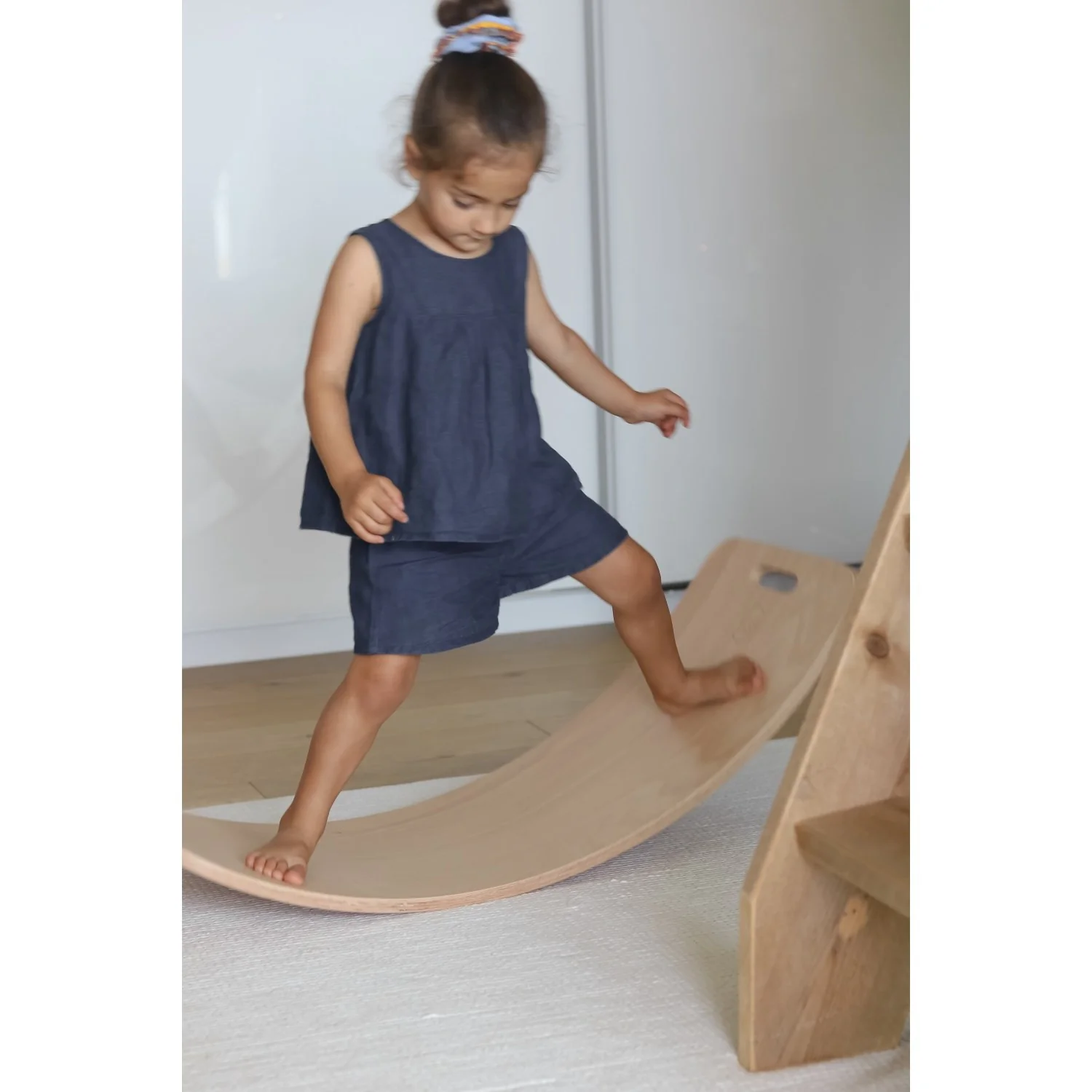 Curve Lab Light Grey Perfect Arc Balance Board Felt - Image 2