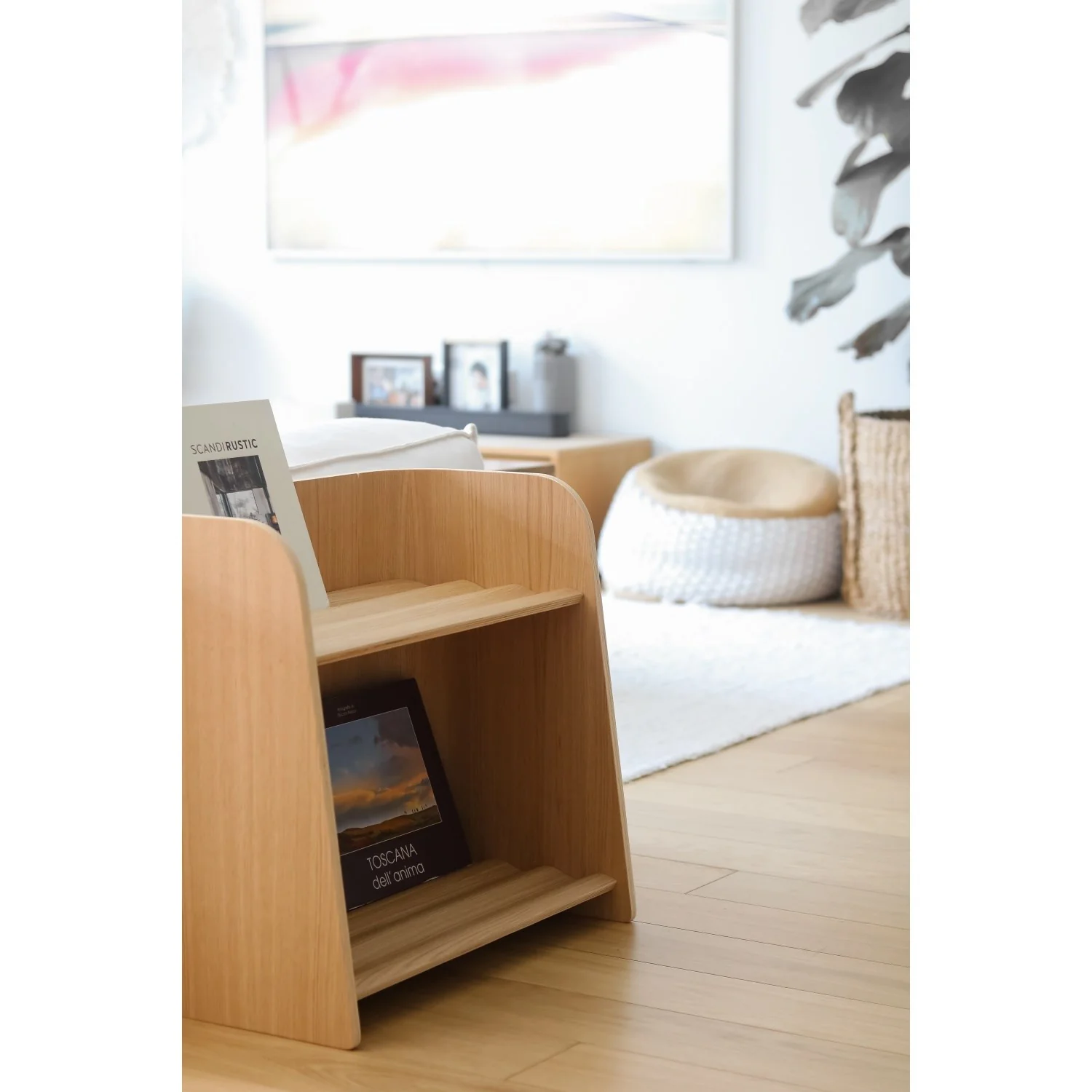 Curve Lab Natural Curvy Bookcase - Image 6