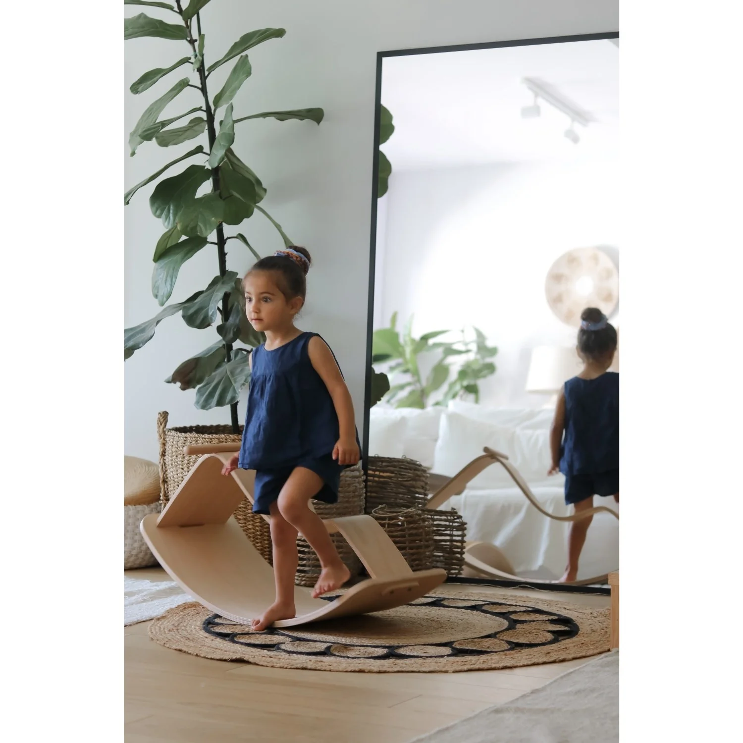 Curve Lab Natural Rocking Horse - Image 3