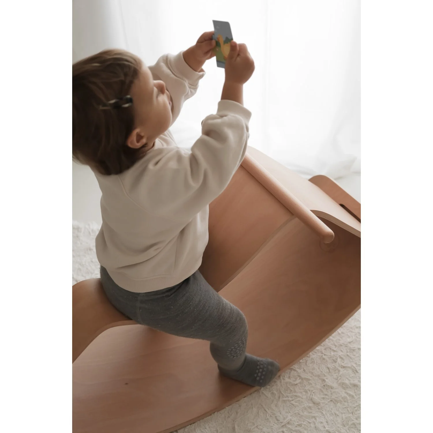 Curve Lab Natural Rocking Horse - Image 4