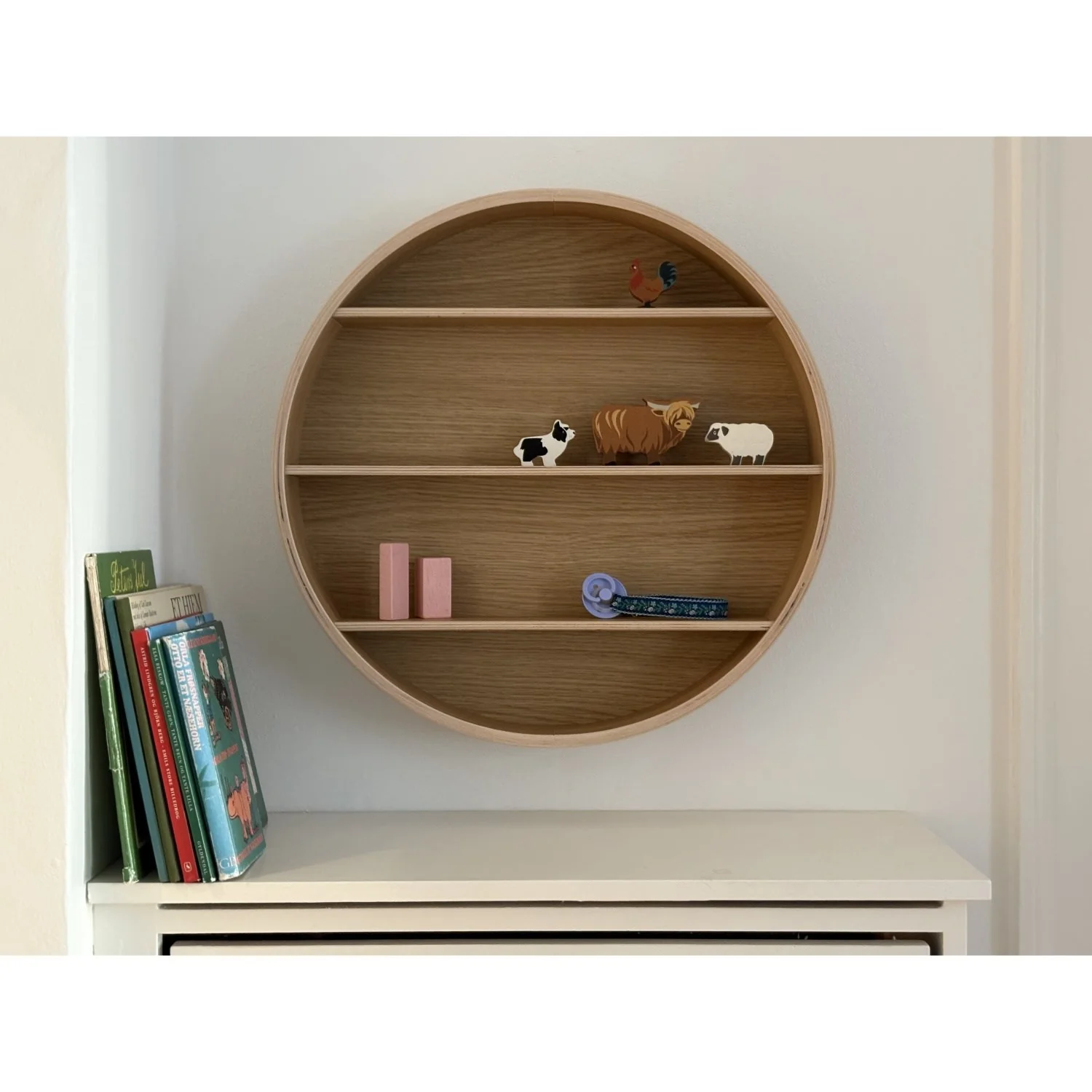 Curve Lab Natural Round Shelf - Image 8