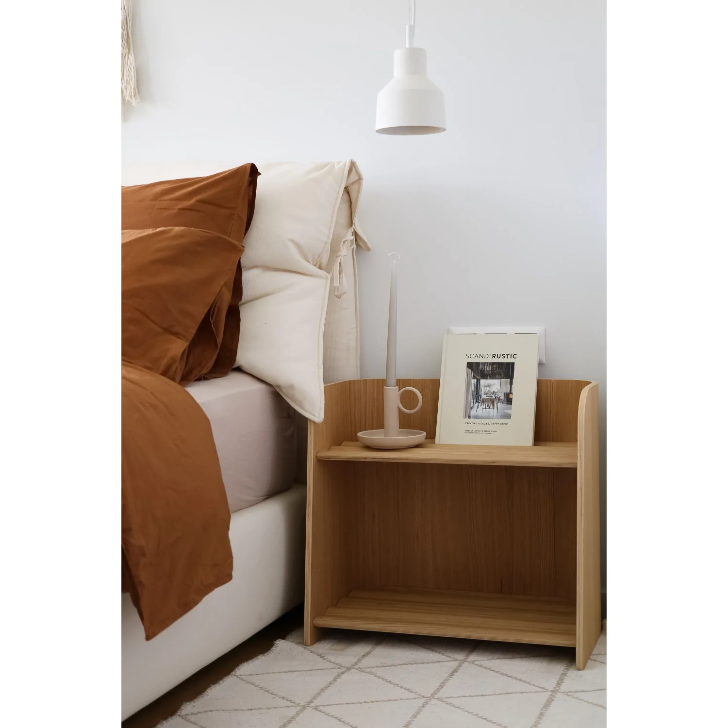 Curve Lab Natural Small Curvy Bookcase - Image 3