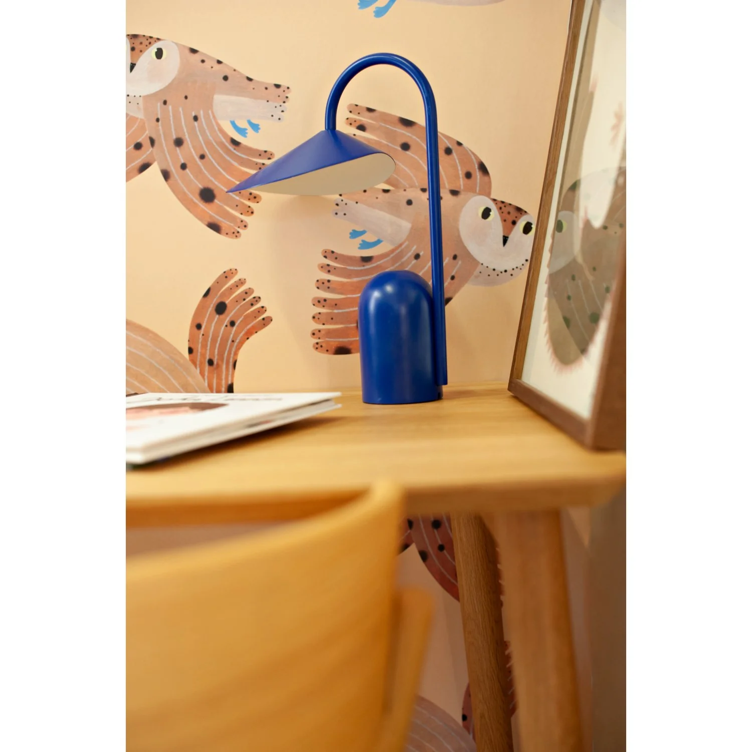 Curve Lab Oak / Eg Small Chair - Image 4