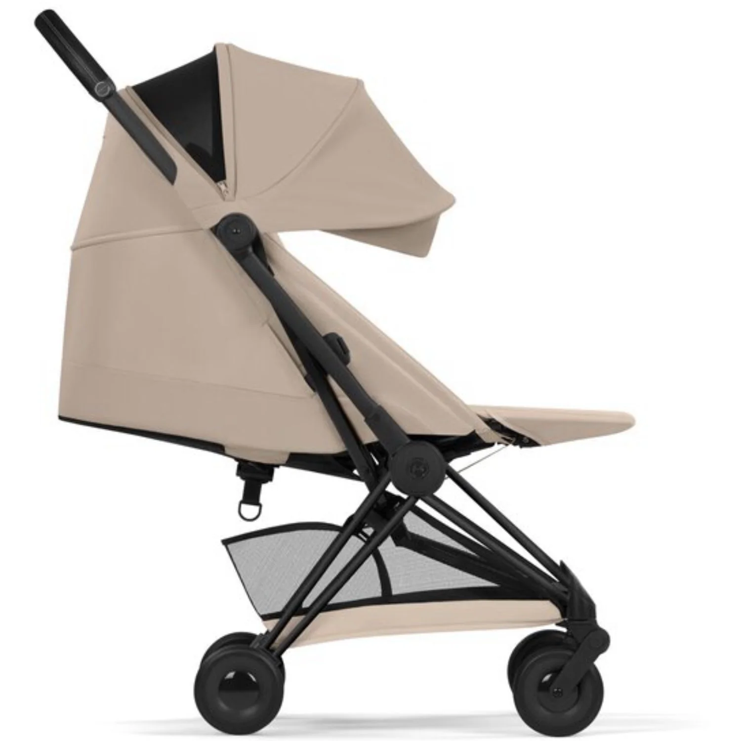 Cybex Cozy Beige/Beige Coÿa Comfort Matt Black Including Foldable Cot - Image 6