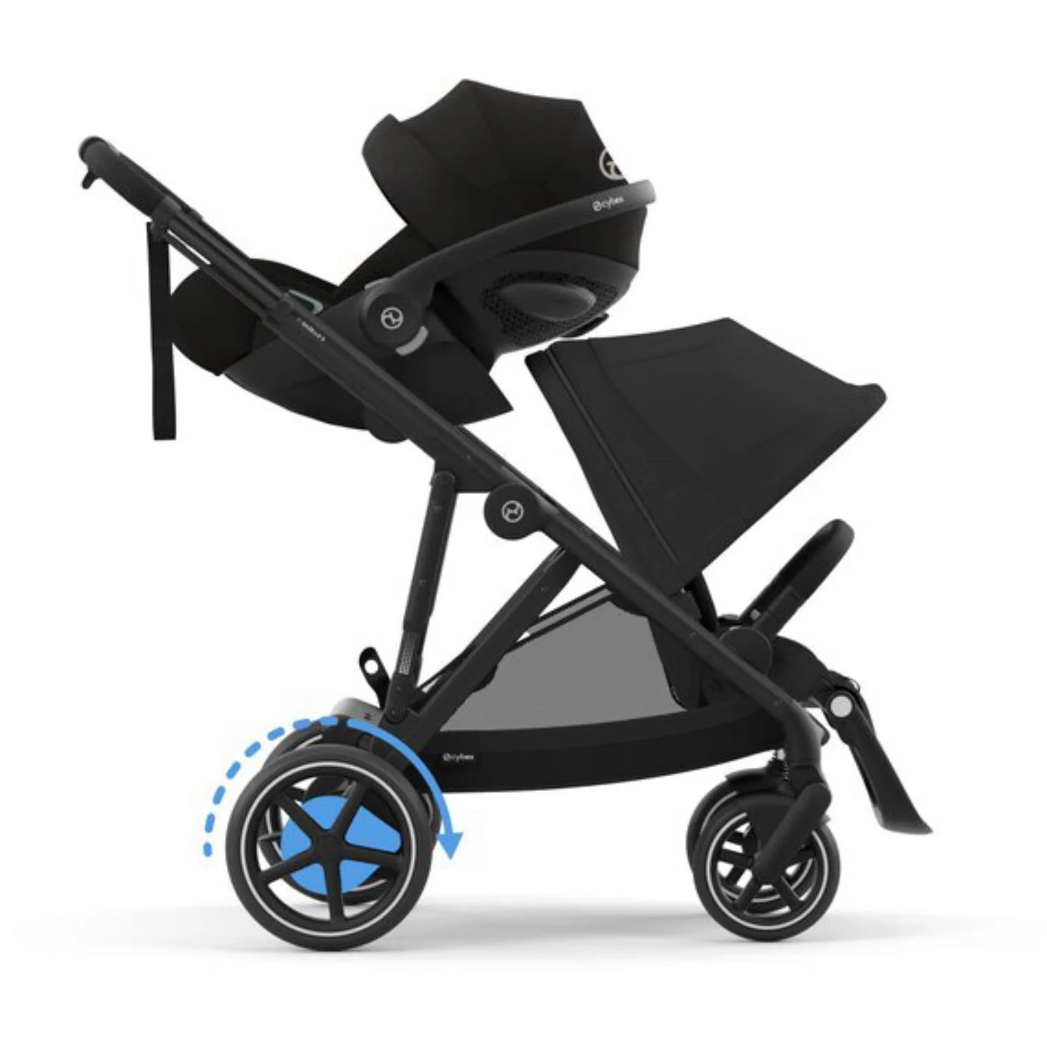Cybex Moon Black E-gazelle S Blk - Image 5