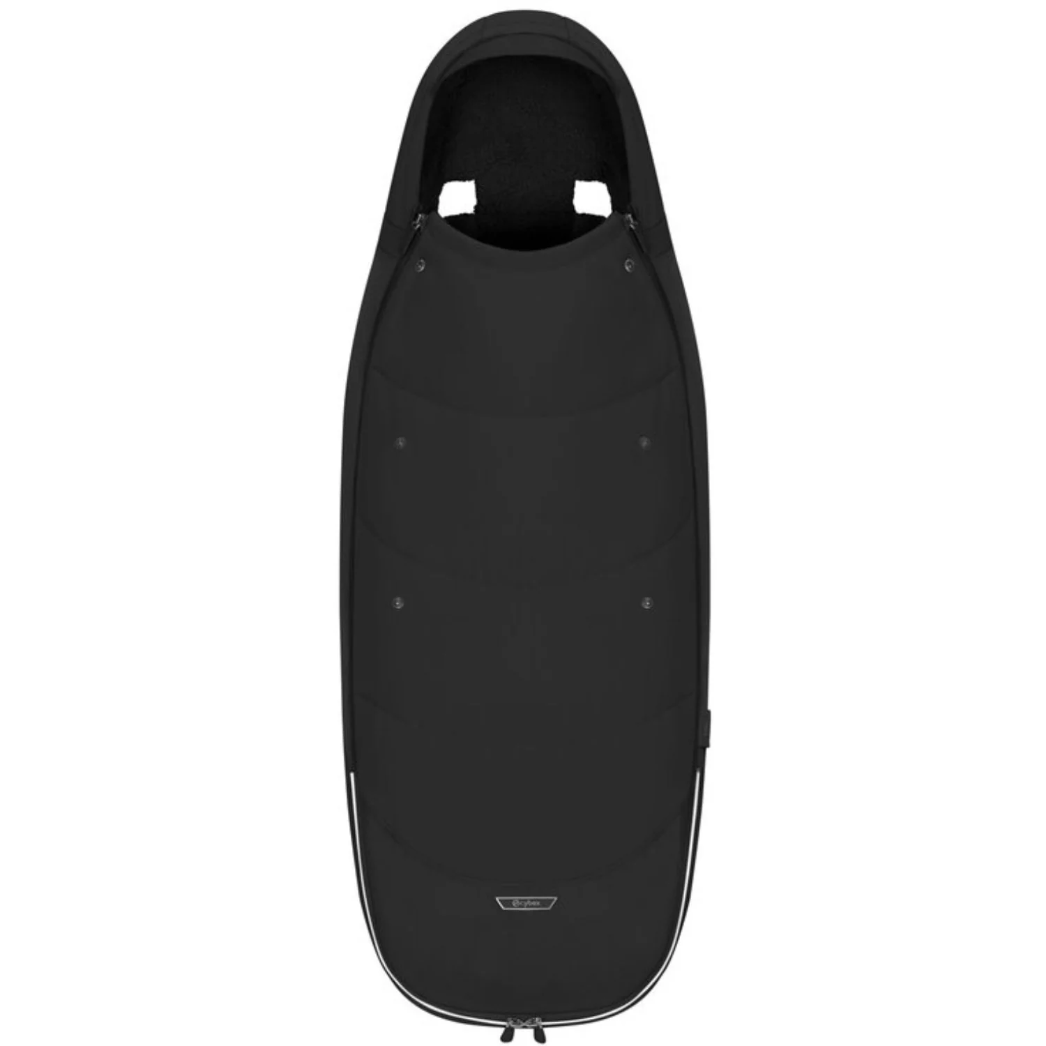 Cybex Sepia Black/Black Platinum Footmuff