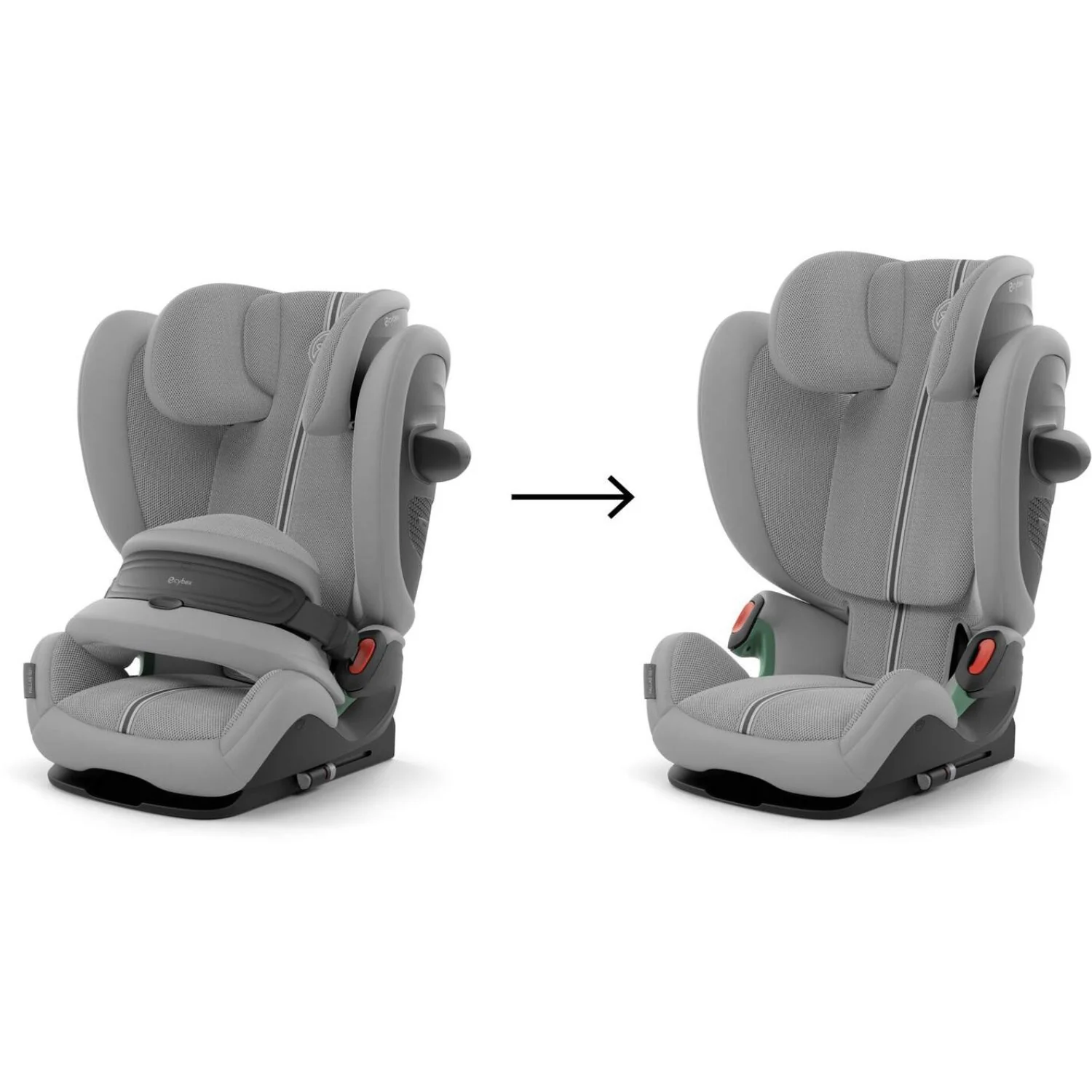 Cybex Stone Grey Pallas G3 I-Size Plus - Image 6