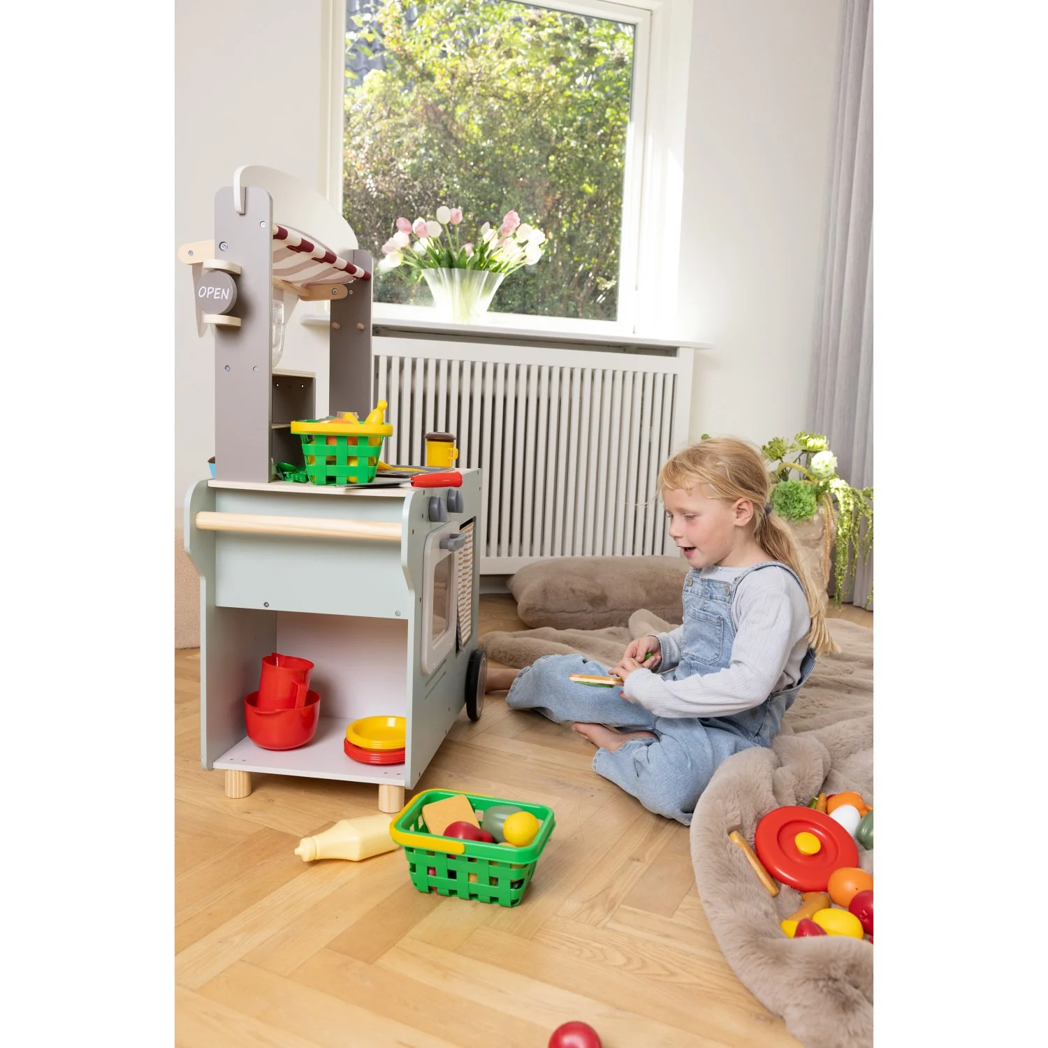 Dantoy Mixed Colours Classic Playfood-Sæt, 50 Dele - Image 3