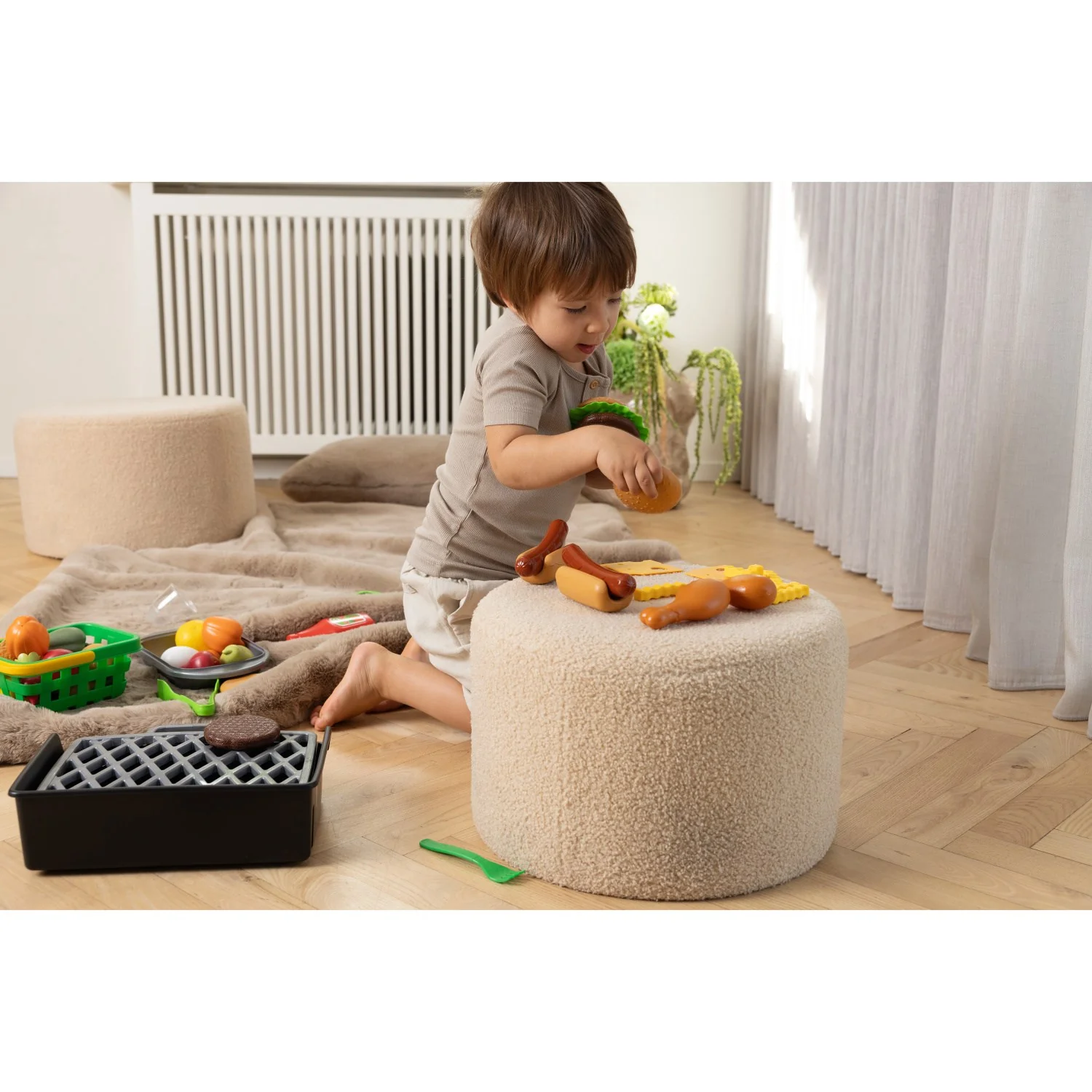 Dantoy Mixed Colours Classic Playfood-Sæt, 83 Dele - Image 3