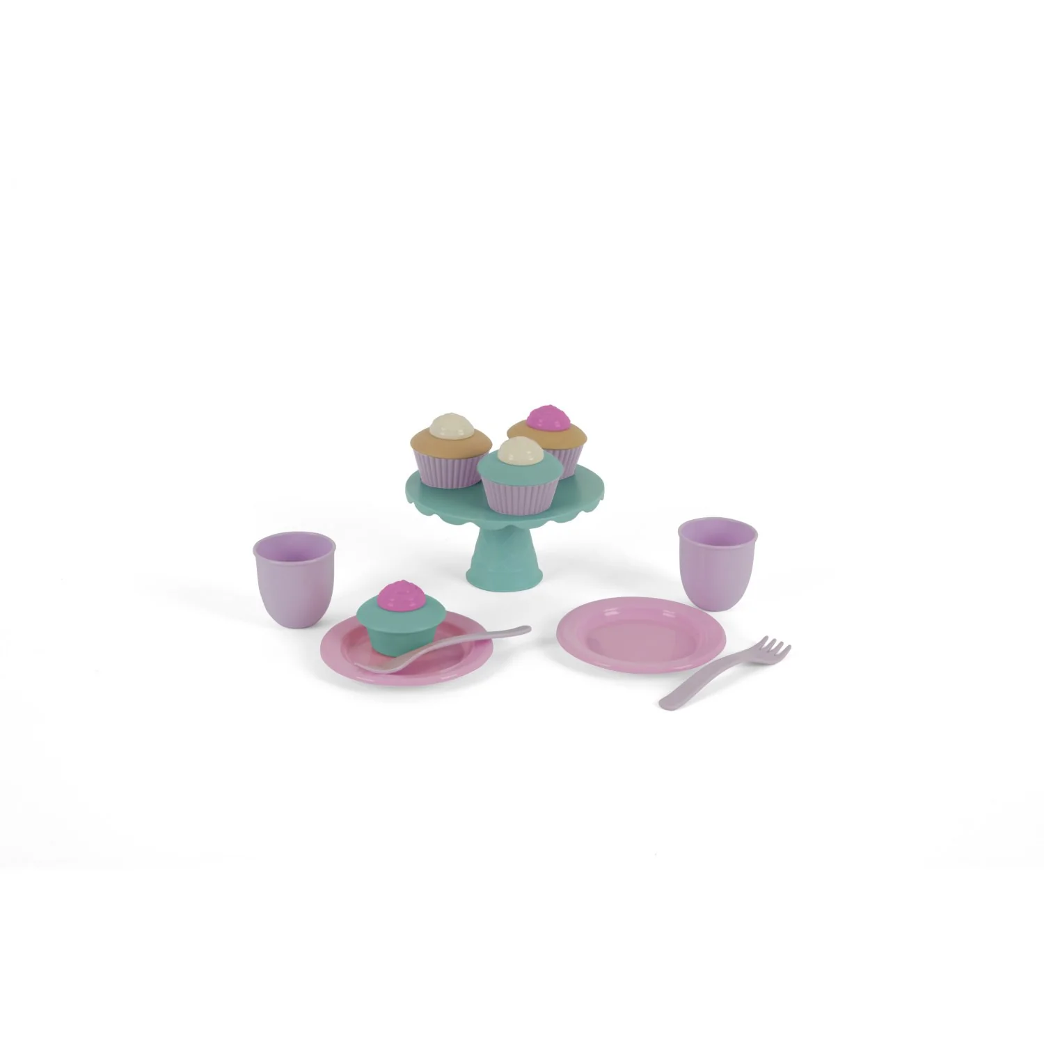 Dantoy Mixed Colours Ft Cupcake Sæt I Net