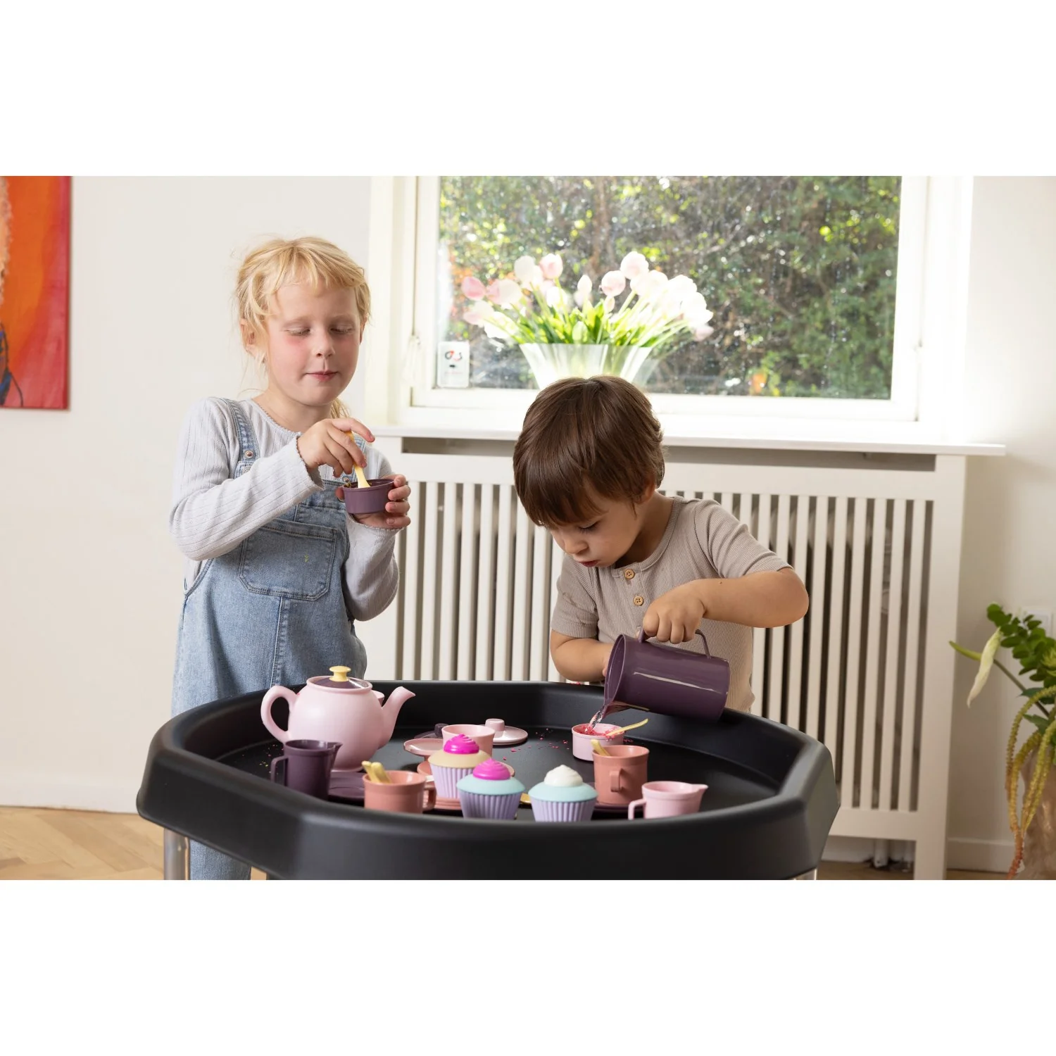 Dantoy Mixed Colours Ft Cupcake Sæt I Net - Image 5