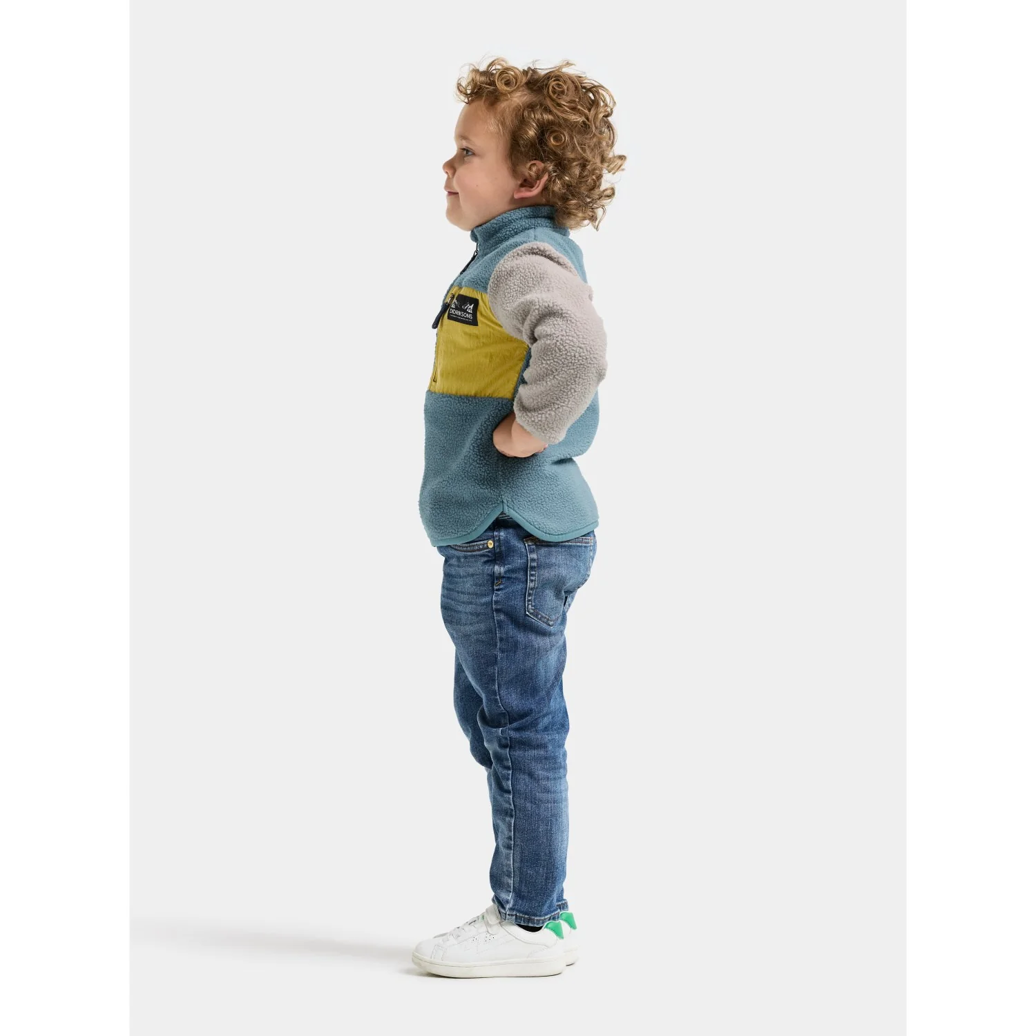 Didriksons Factory Blue Anten Kids Fullzip - Image 6
