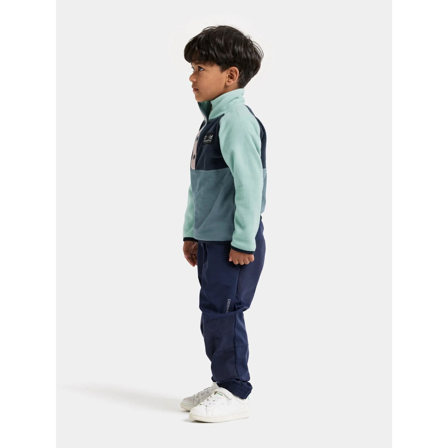 Didriksons Factory Blue Monte Kids Half Bu 5 - Image 6
