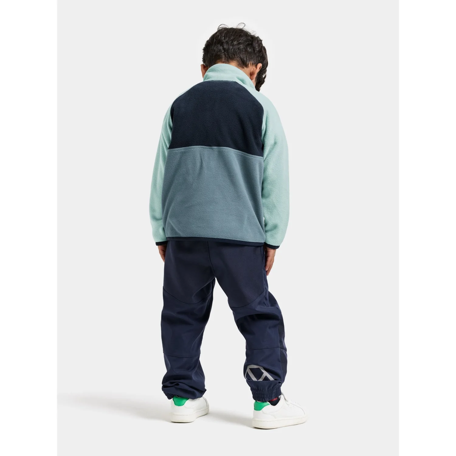 Didriksons Factory Blue Monte Kids Half Bu 5 - Image 7