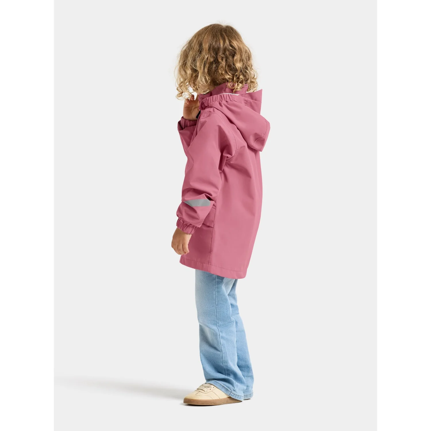 Didriksons Heather Pink Norma Kids Jkt 3 - Image 6