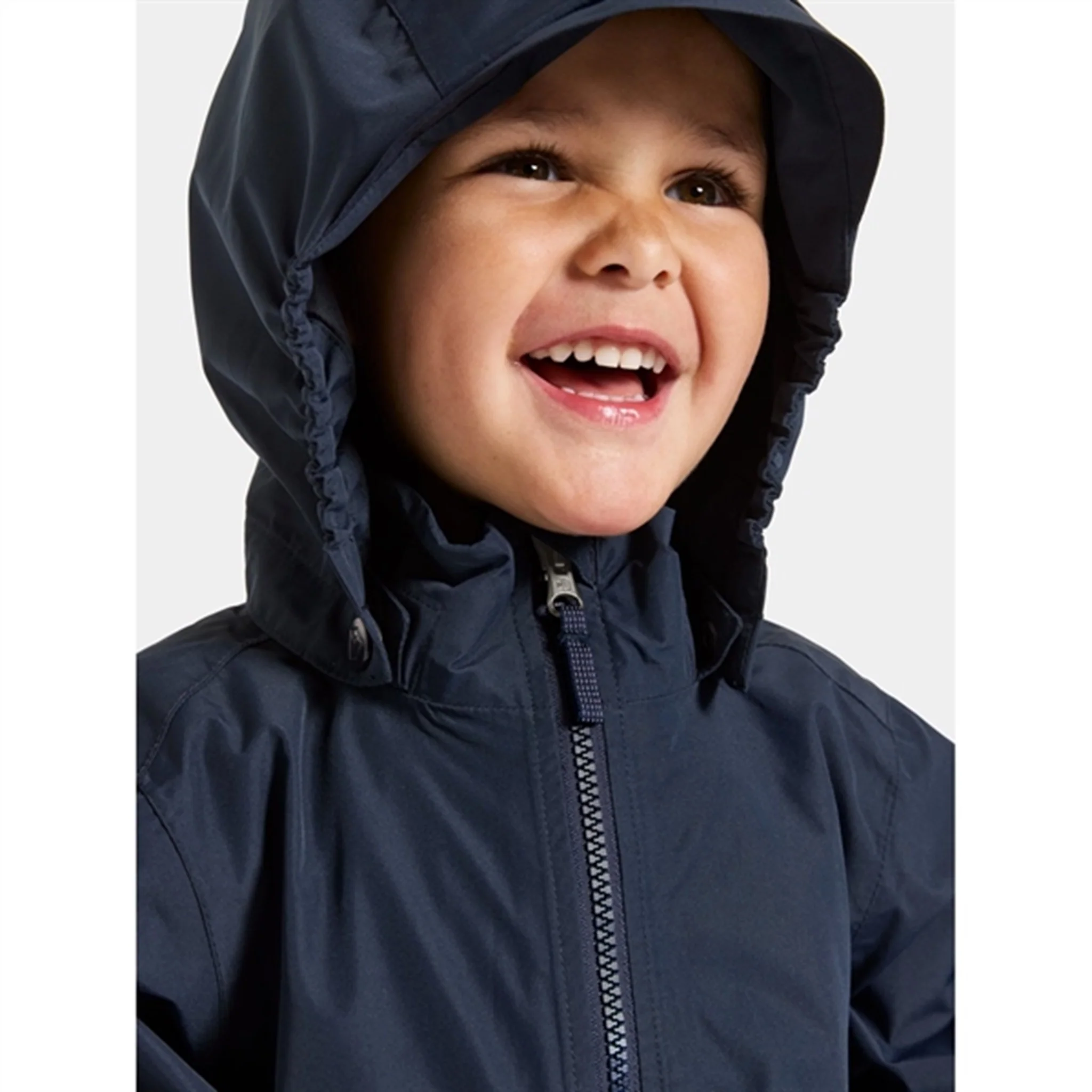 Didriksons Navy Norma Kids Jacket - Image 3