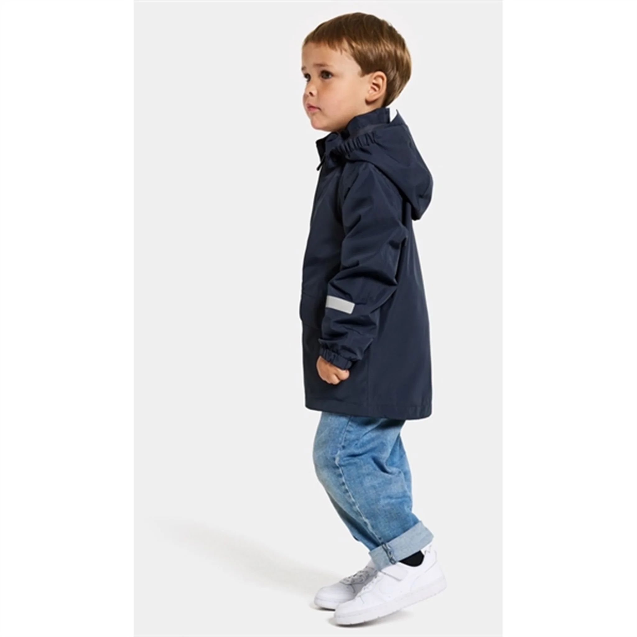 Didriksons Navy Norma Kids Jacket - Image 4