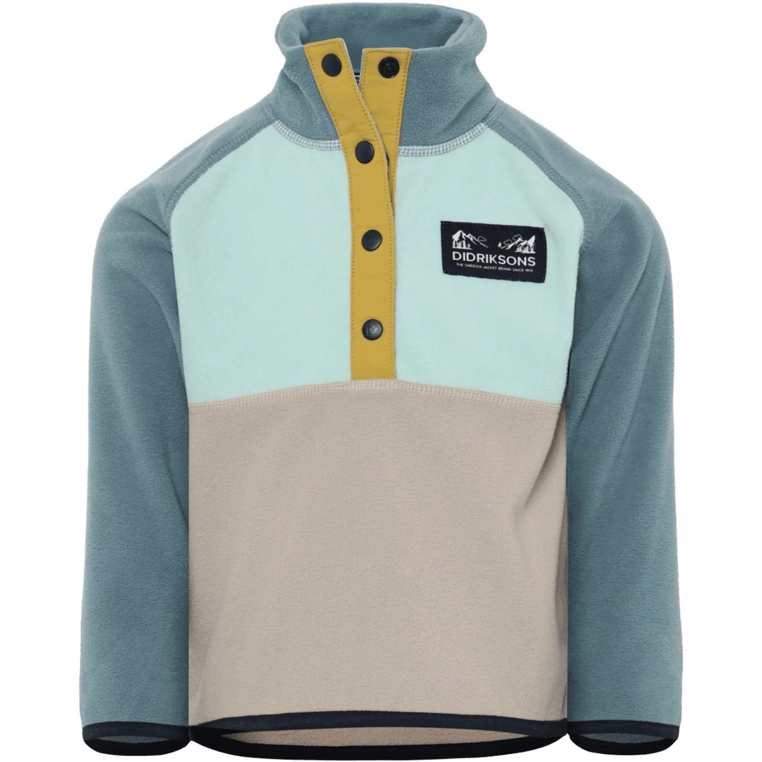 Didriksons Ocean Mint Monte Kids Half Bu 5