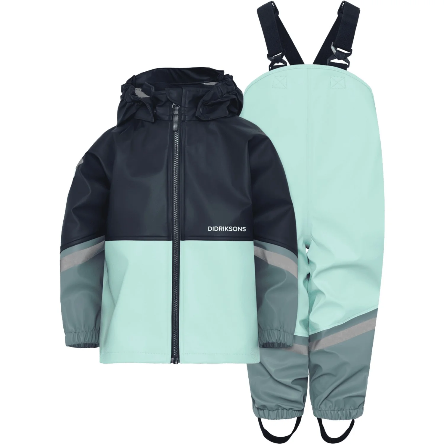 Didriksons Ocean Mint Waterman Kids Set 12
