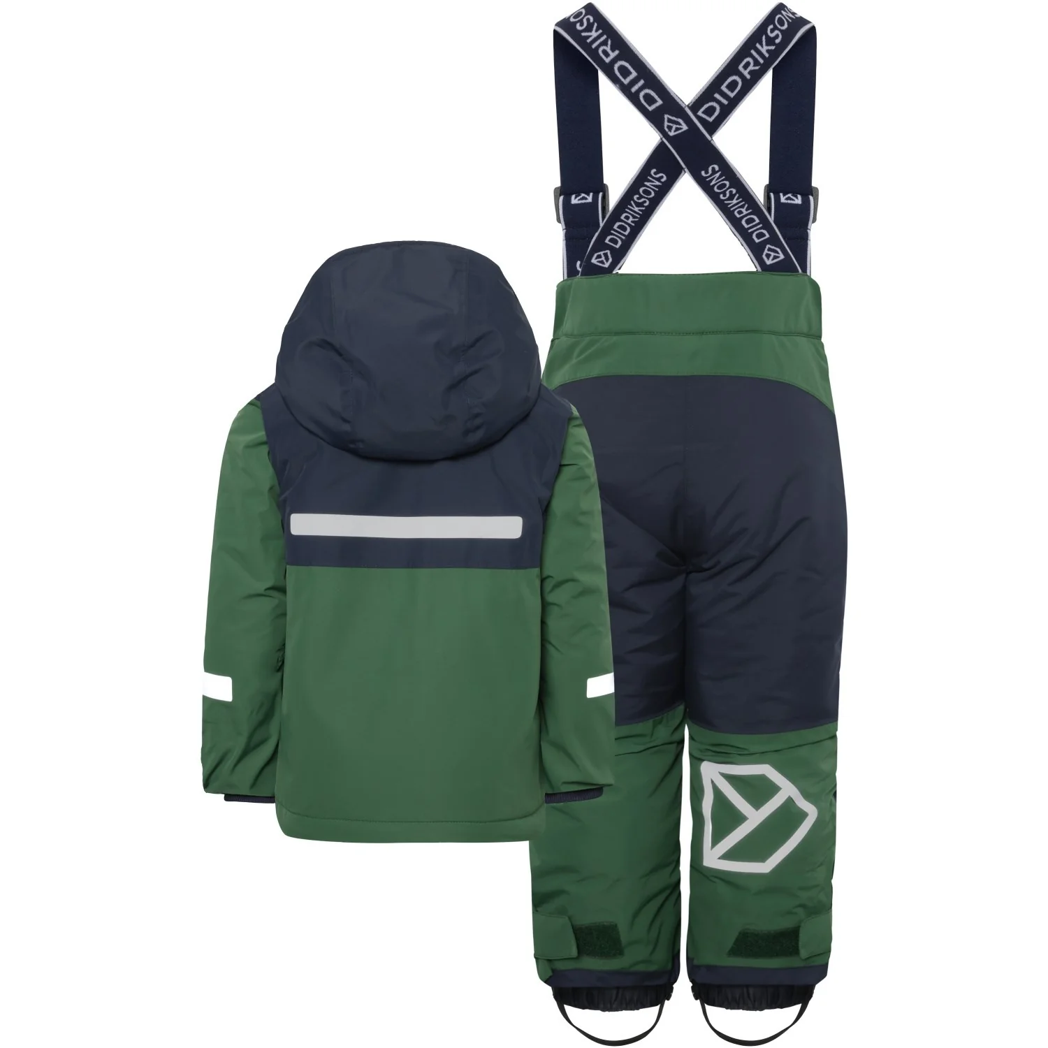 Didriksons Pine Green Skare Kids Set - Image 14