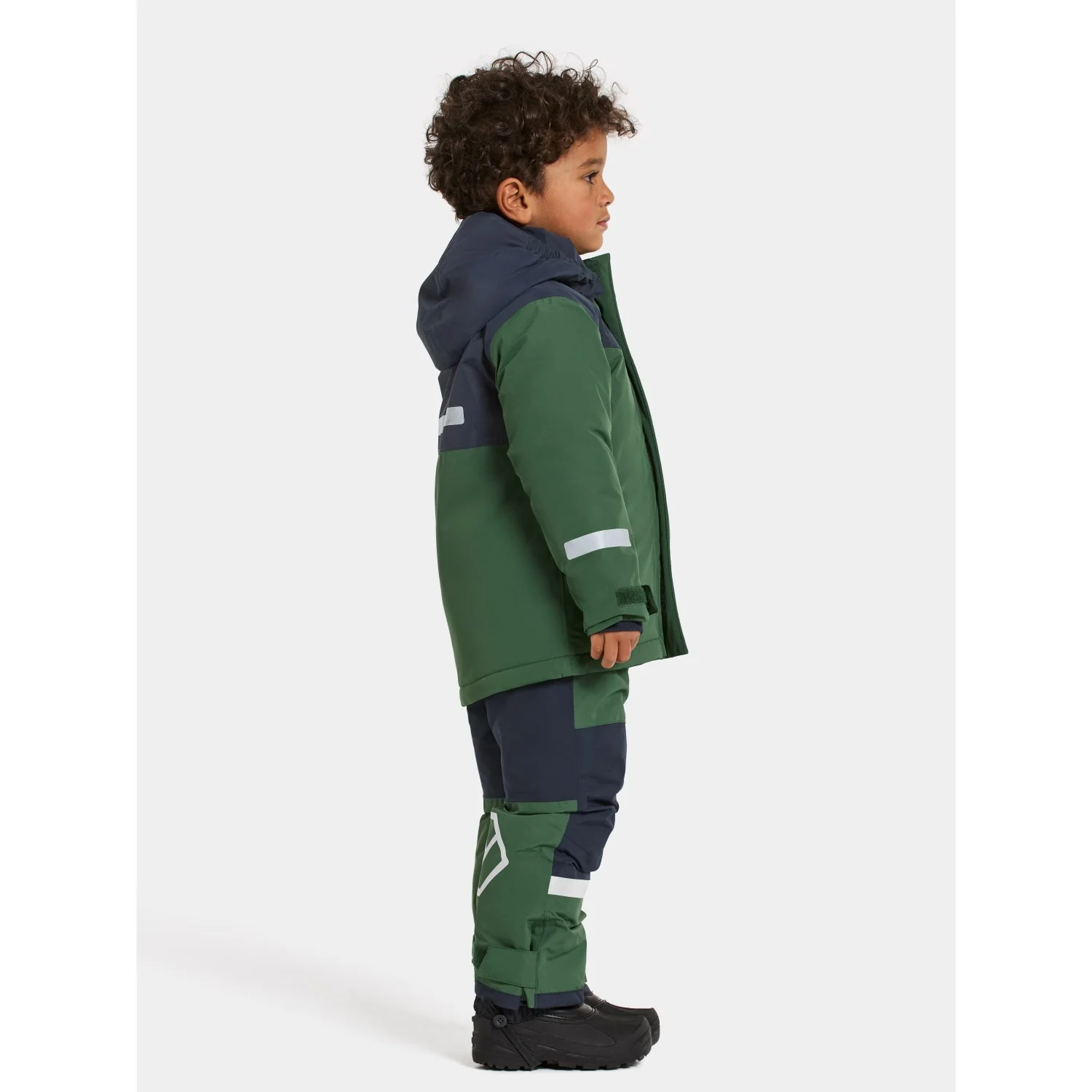 Didriksons Pine Green Skare Kids Set - Image 7