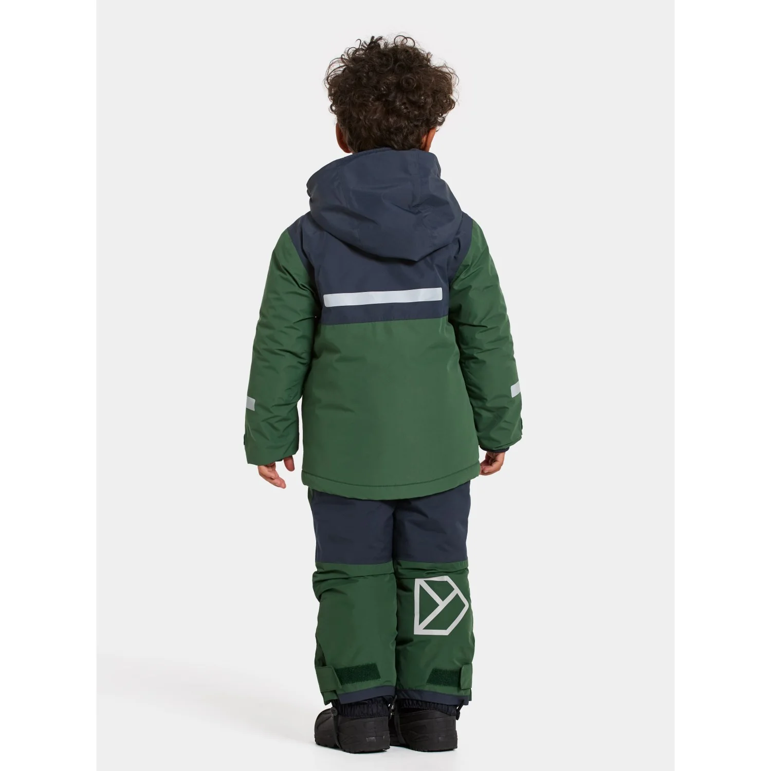 Didriksons Pine Green Skare Kids Set - Image 9