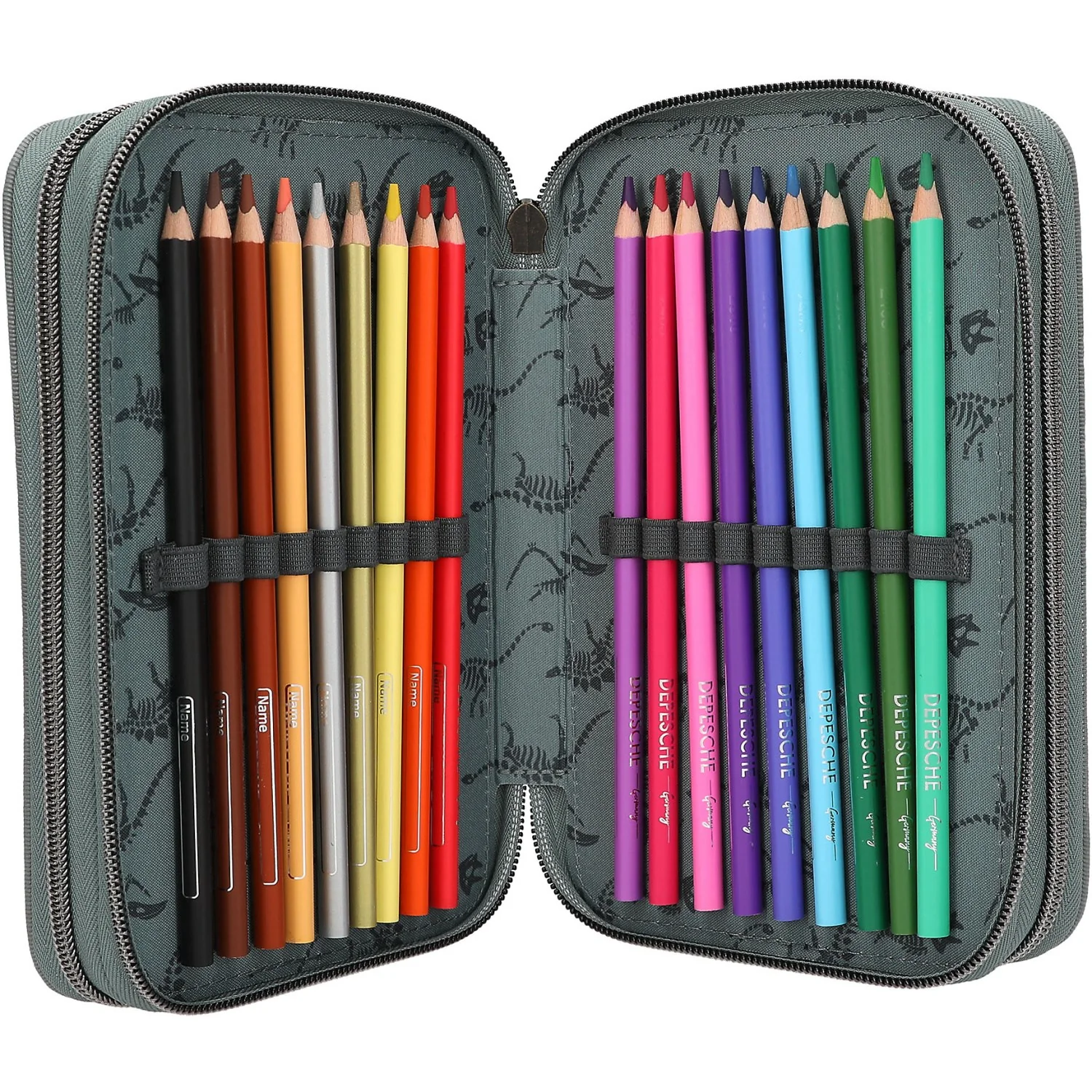Dino World Bite Triple Pencil Case - Image 4