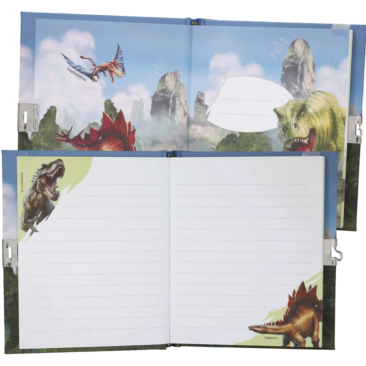 Dino World Diary With Padlock - Image 2