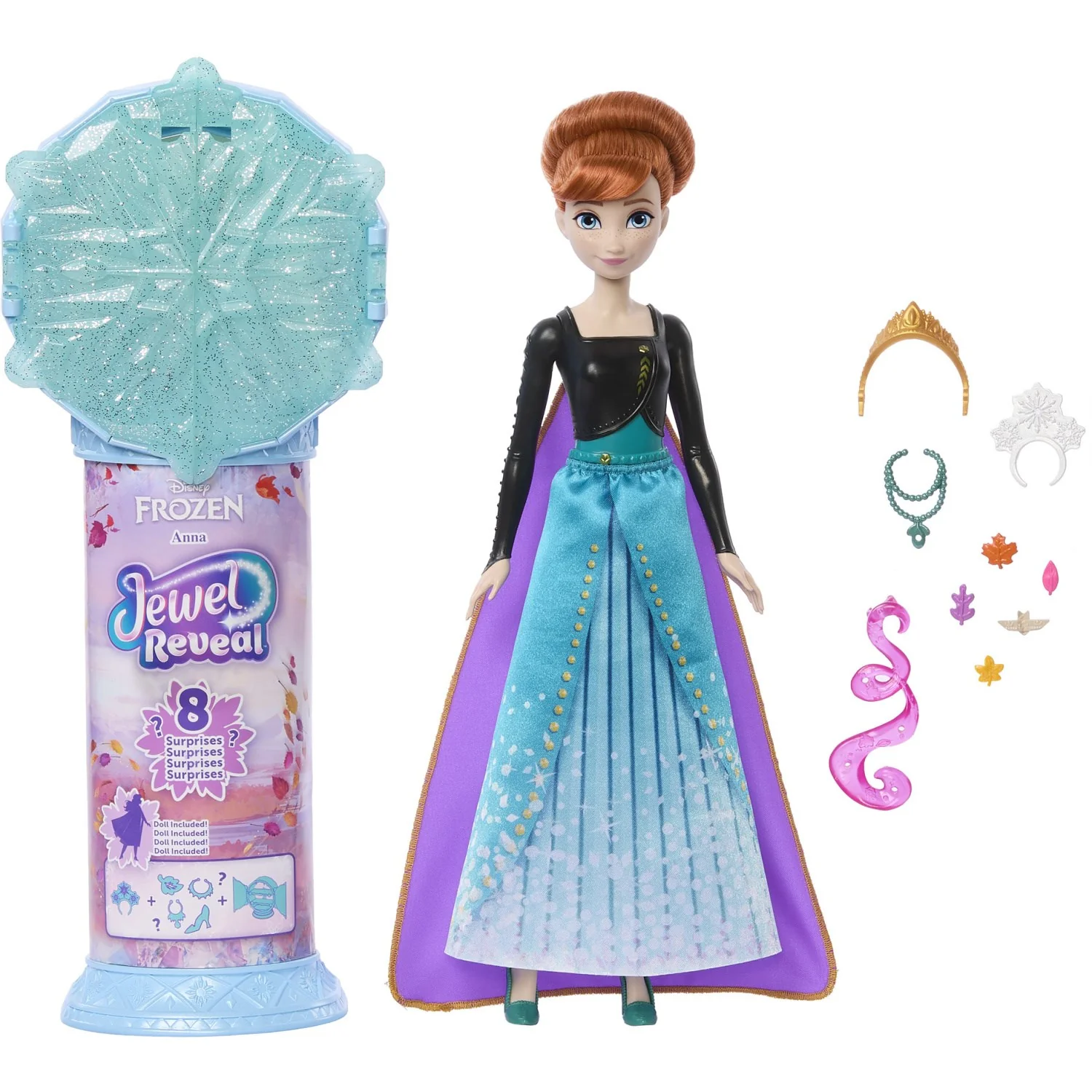Disney Frozen Fashion Doll Reveal Anna - Image 2